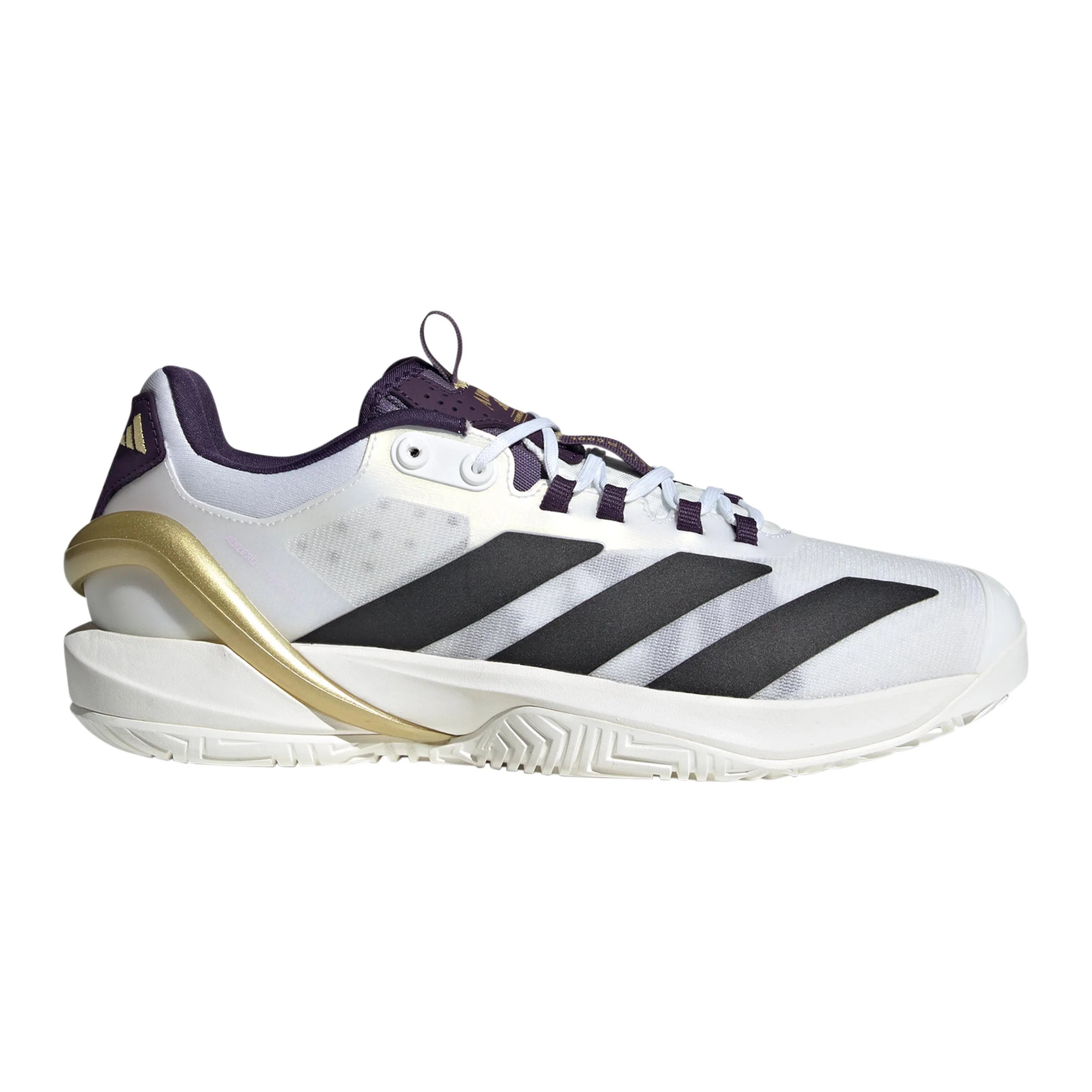 Adizero Cybersonic Zapatilla todas las superficies Hombres - blanco, lila