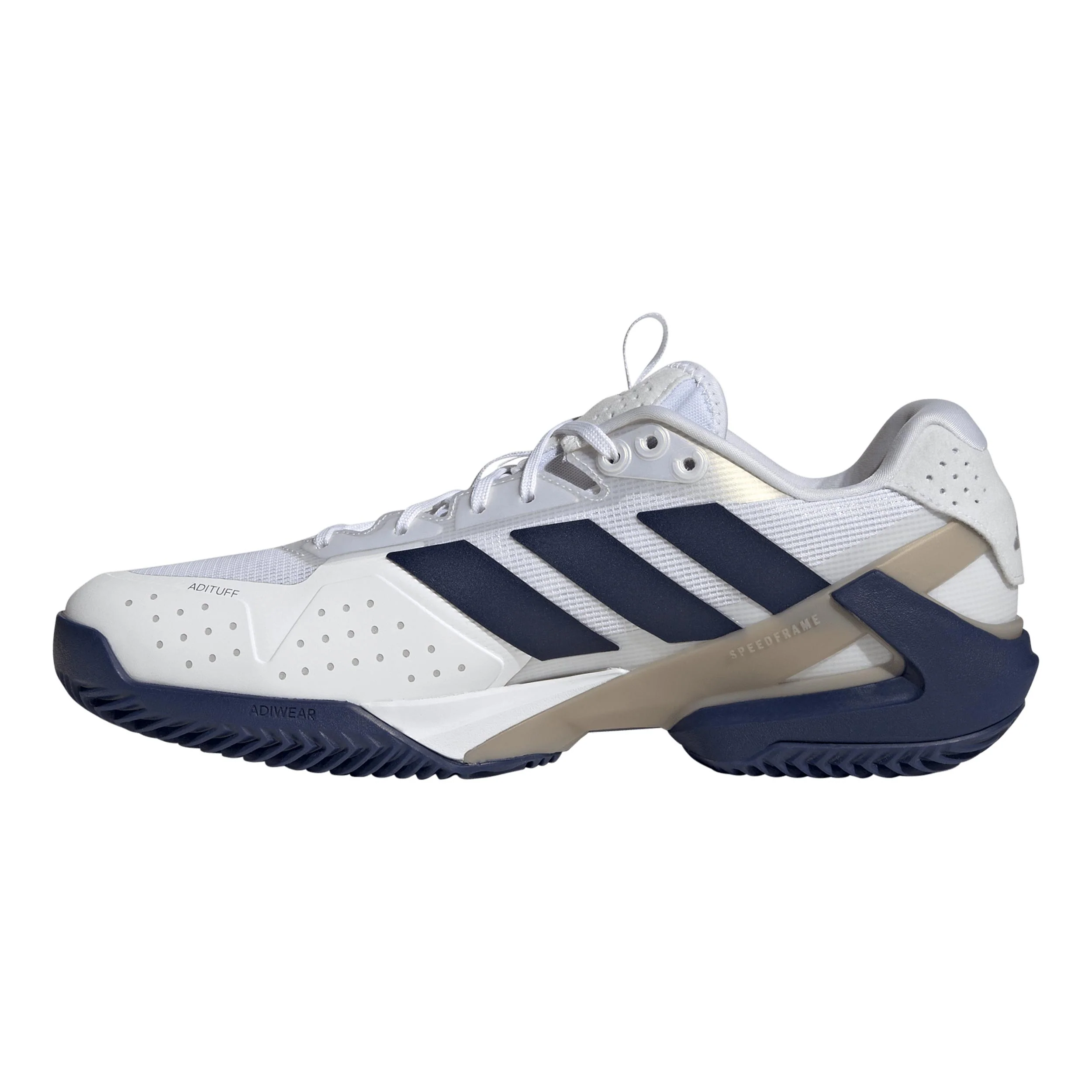 adizero Ubersonic 5 Zapatilla tierra batida Hombres - blanco, azul oscuro - Image 2