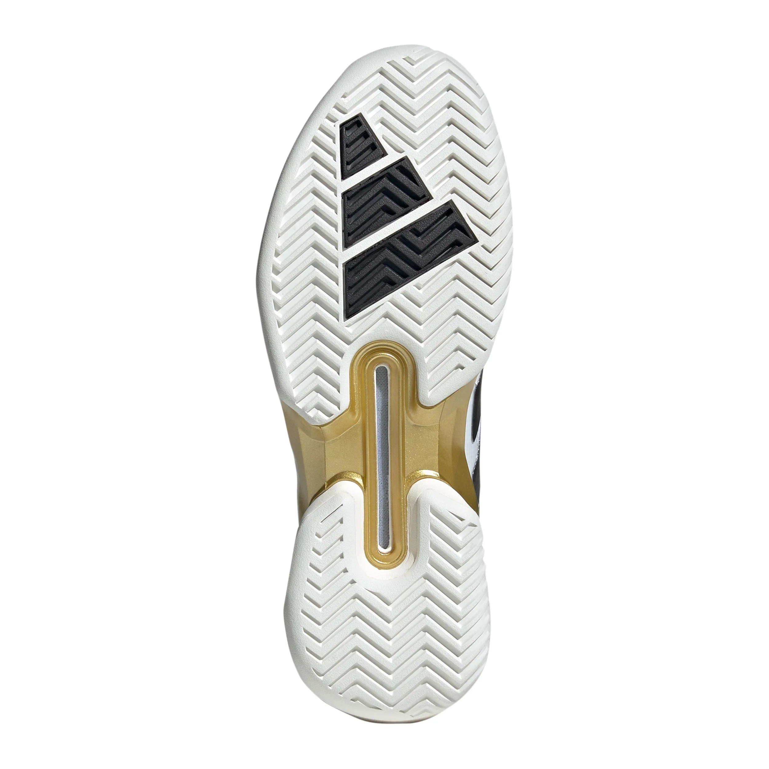 Adizero Ubersonic 5 Zapatilla todas las superficies Hombres - aluminio blanco, dorado - Image 4