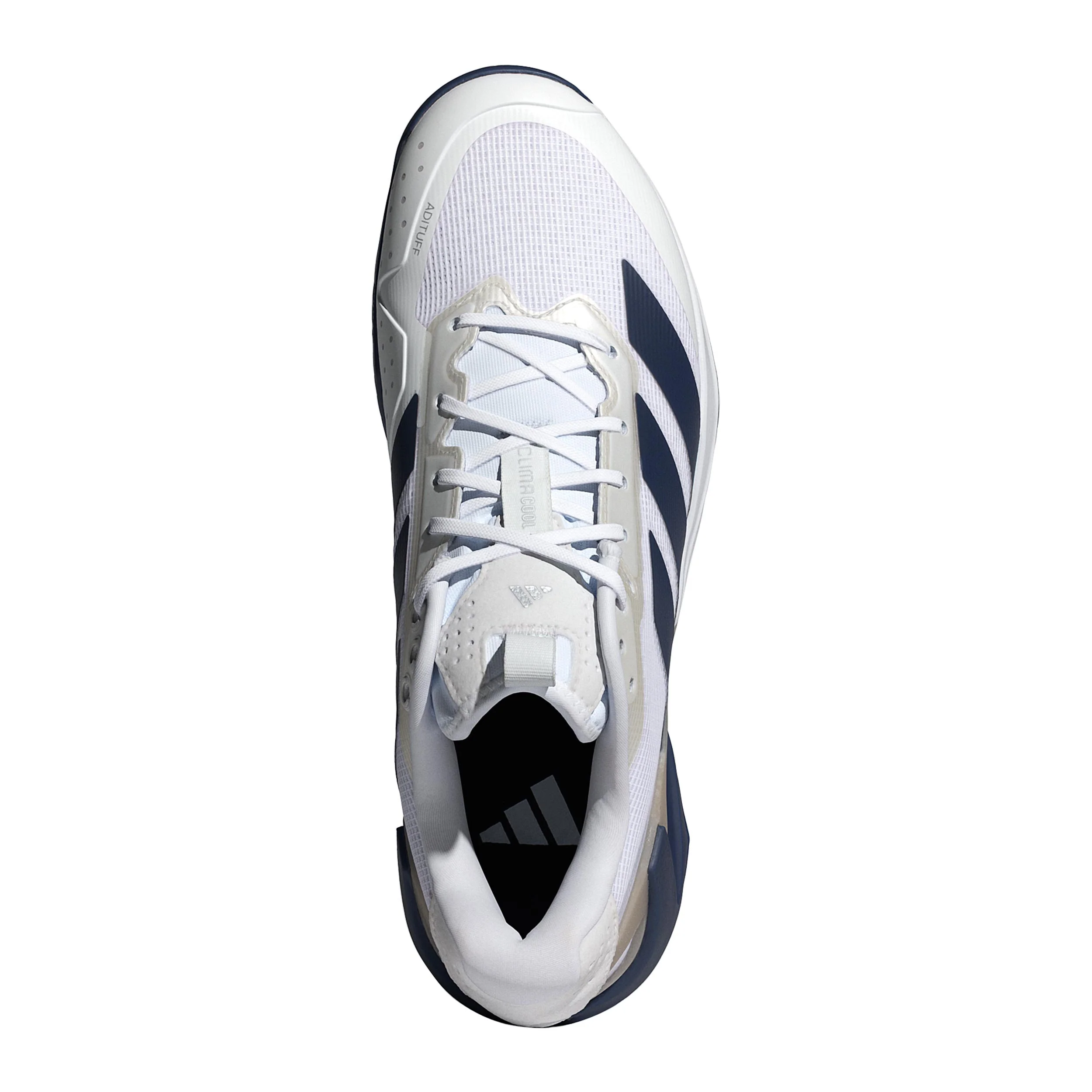 adizero Ubersonic 5 Zapatilla todas las superficies Hombres - blanco, azul oscuro - Image 3