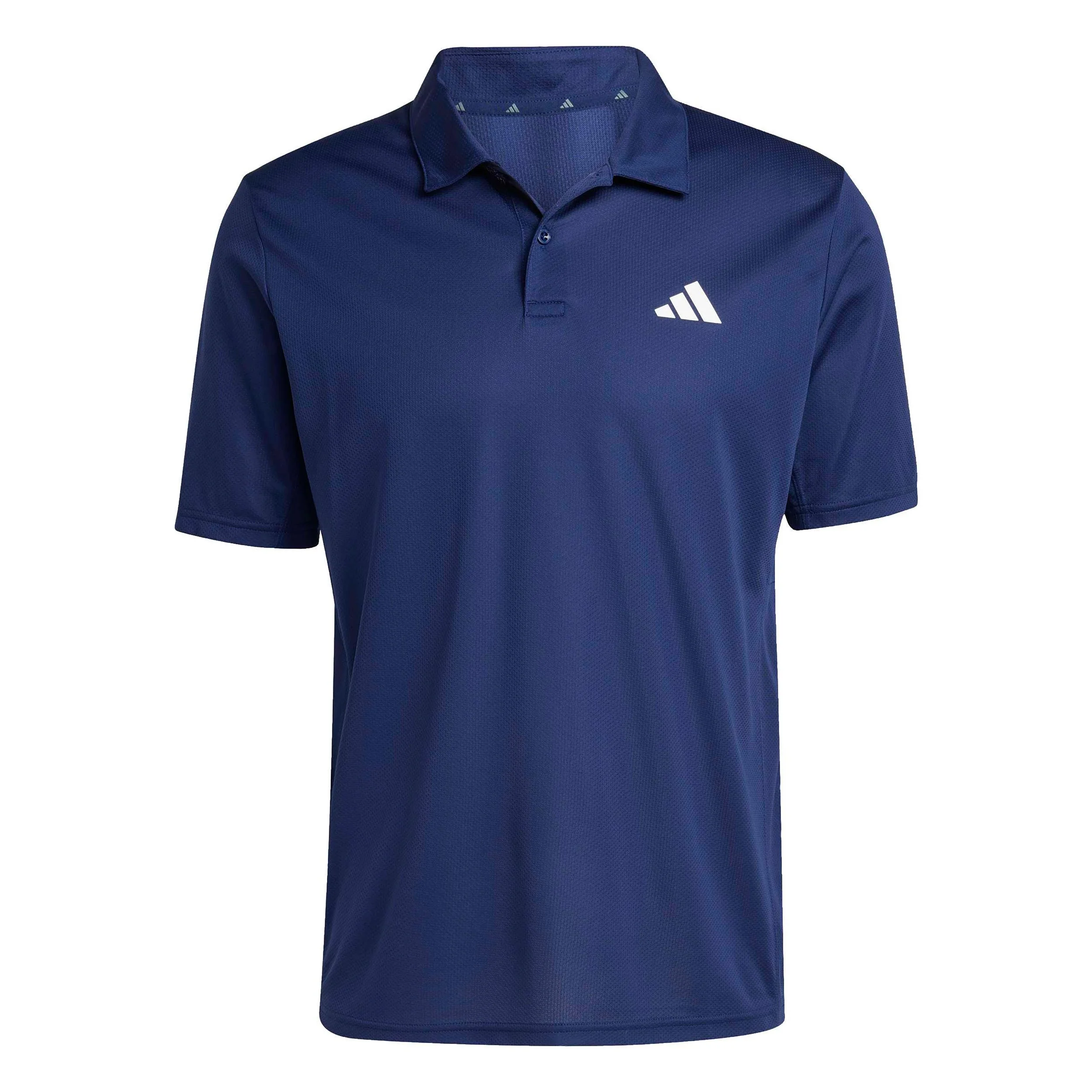 Basic Polo Hombres-azul oscuro