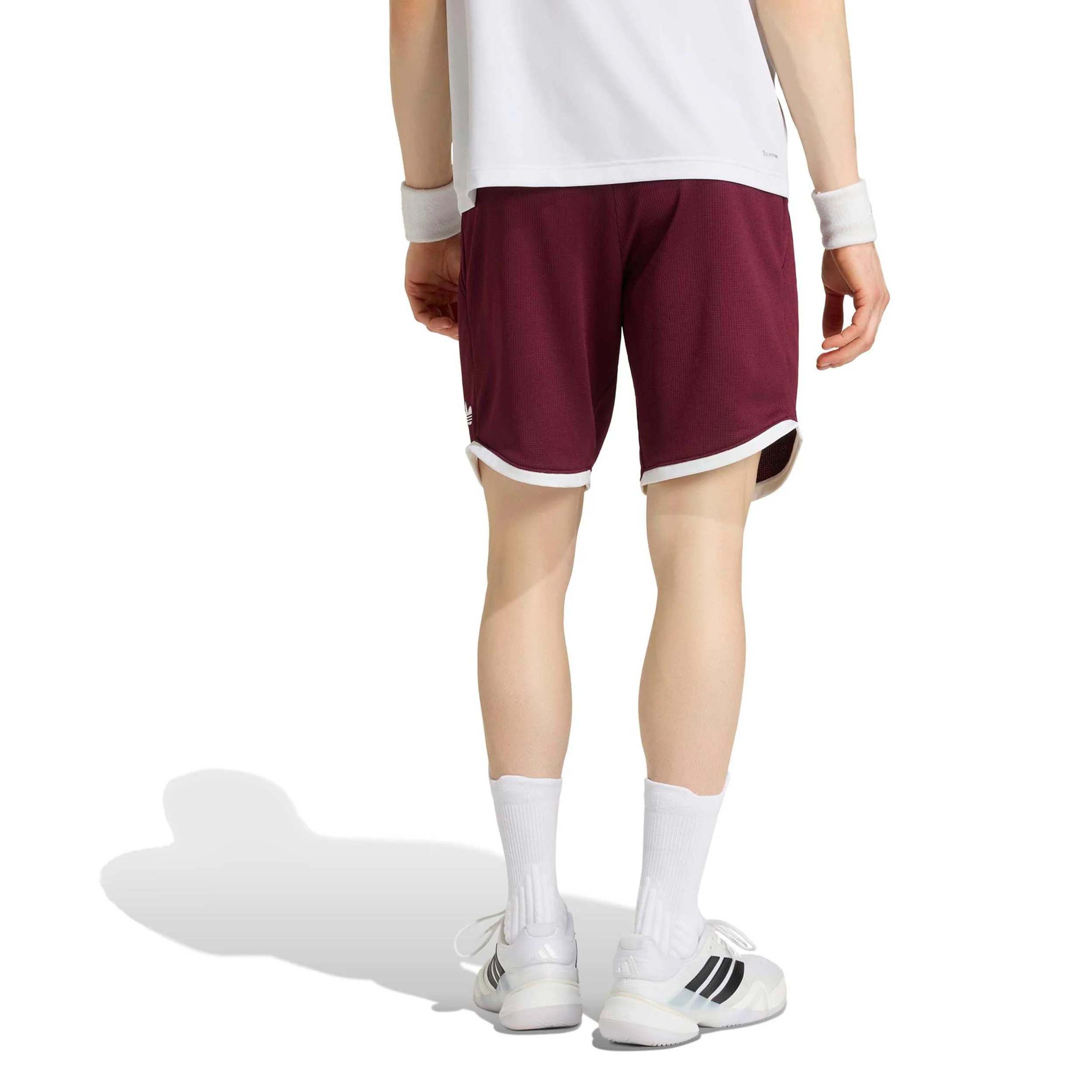 Classics 9Inch Shorts Hombres - rojo vino, blanco - Image 3