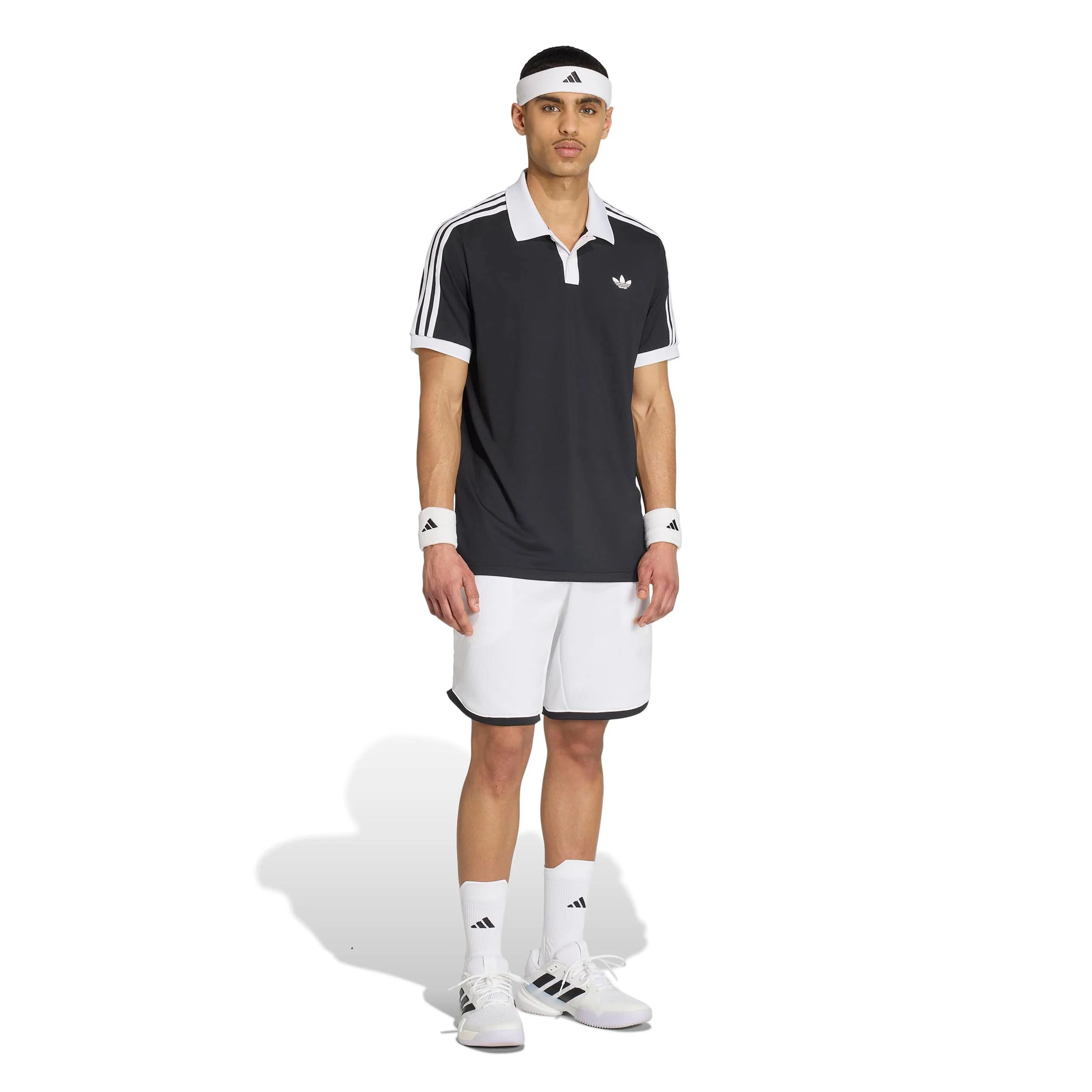 Classics Polo Hombres - negro, blanco - Image 4