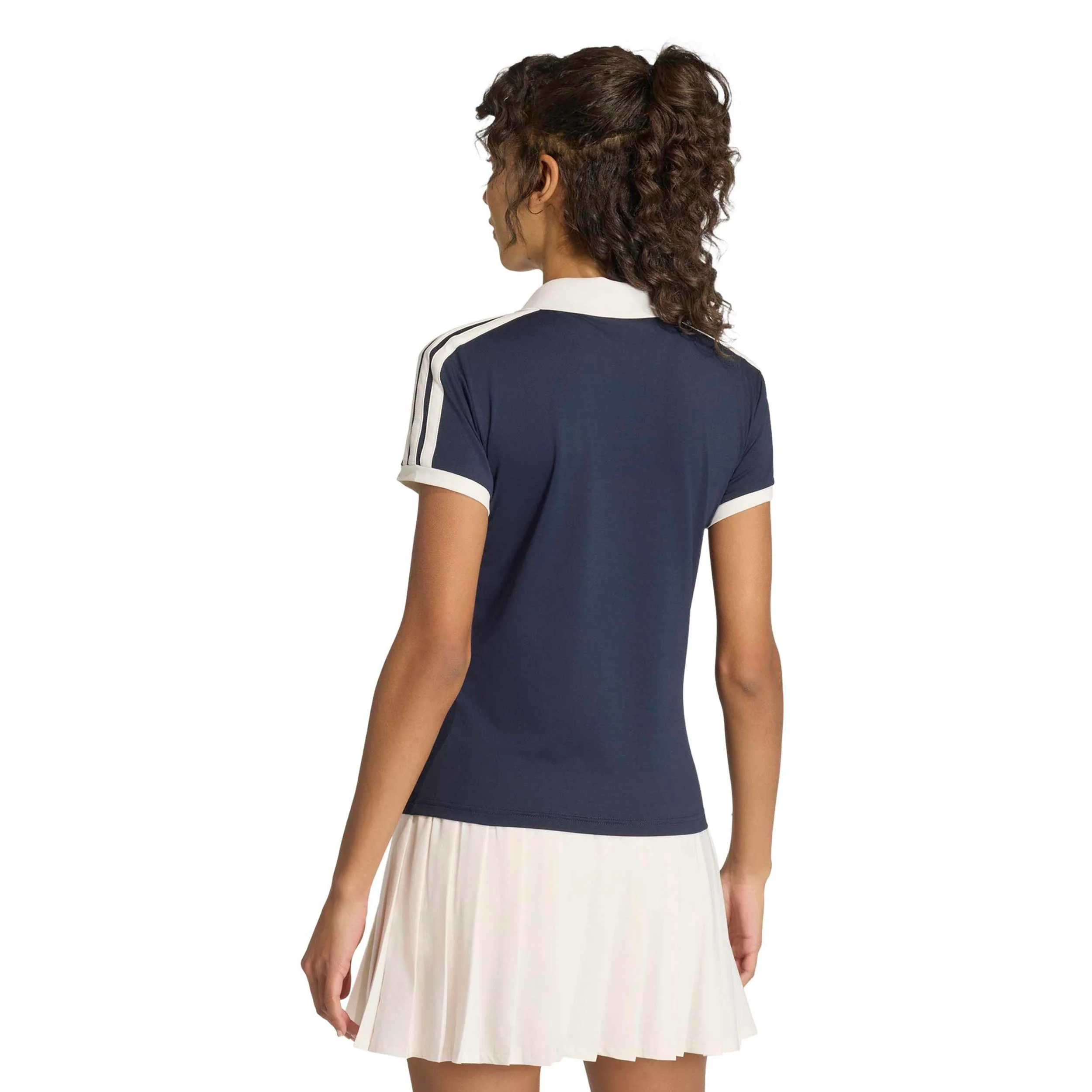 Classics Polo Mujeres - azul oscuro, beige - Image 3