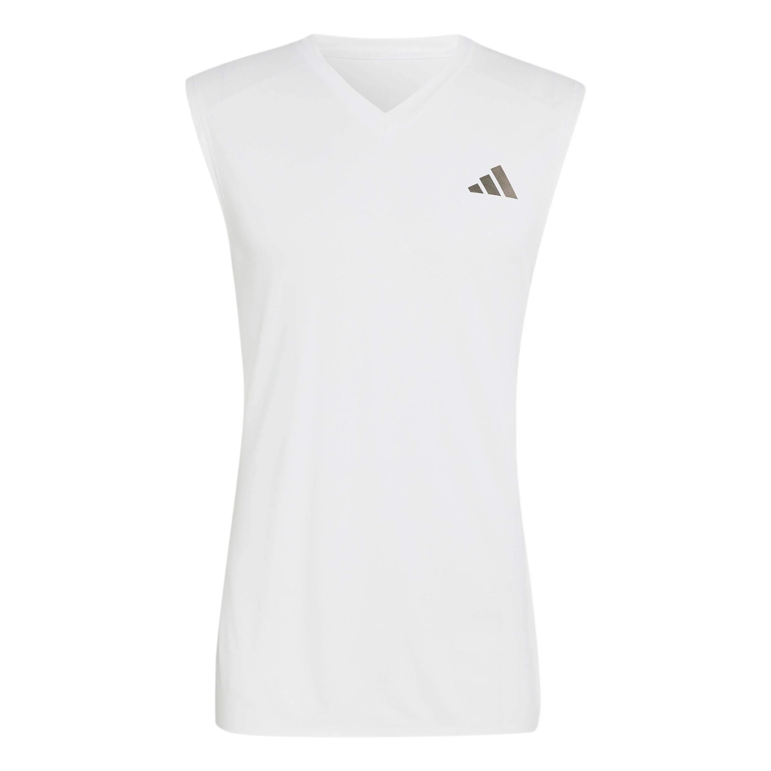 Climacool Camiseta de tirantes Hombres - blanco, plateado - Image 2