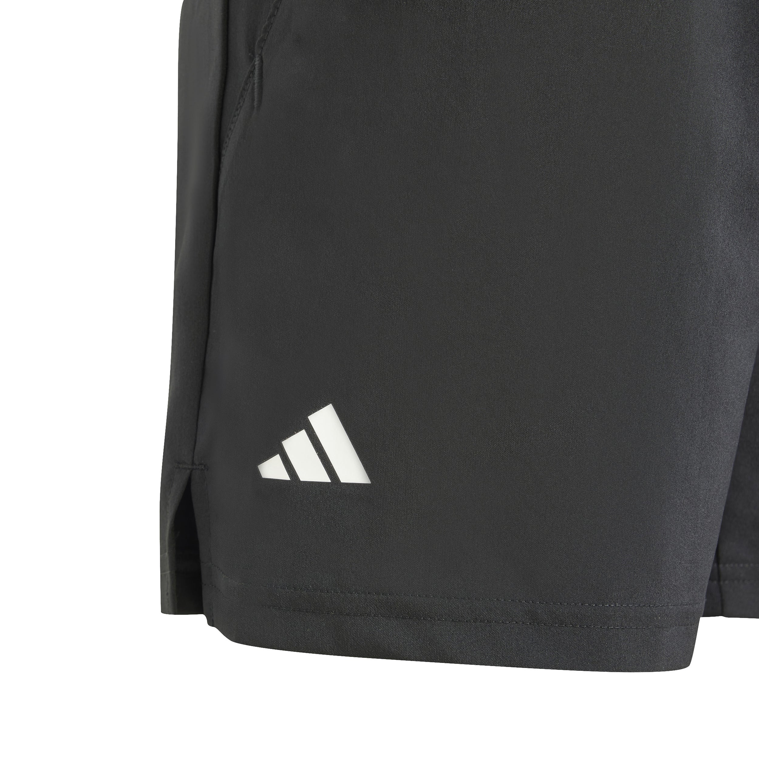 Club 3 Stripes 5in Shorts Chicos-Negro - Image 5