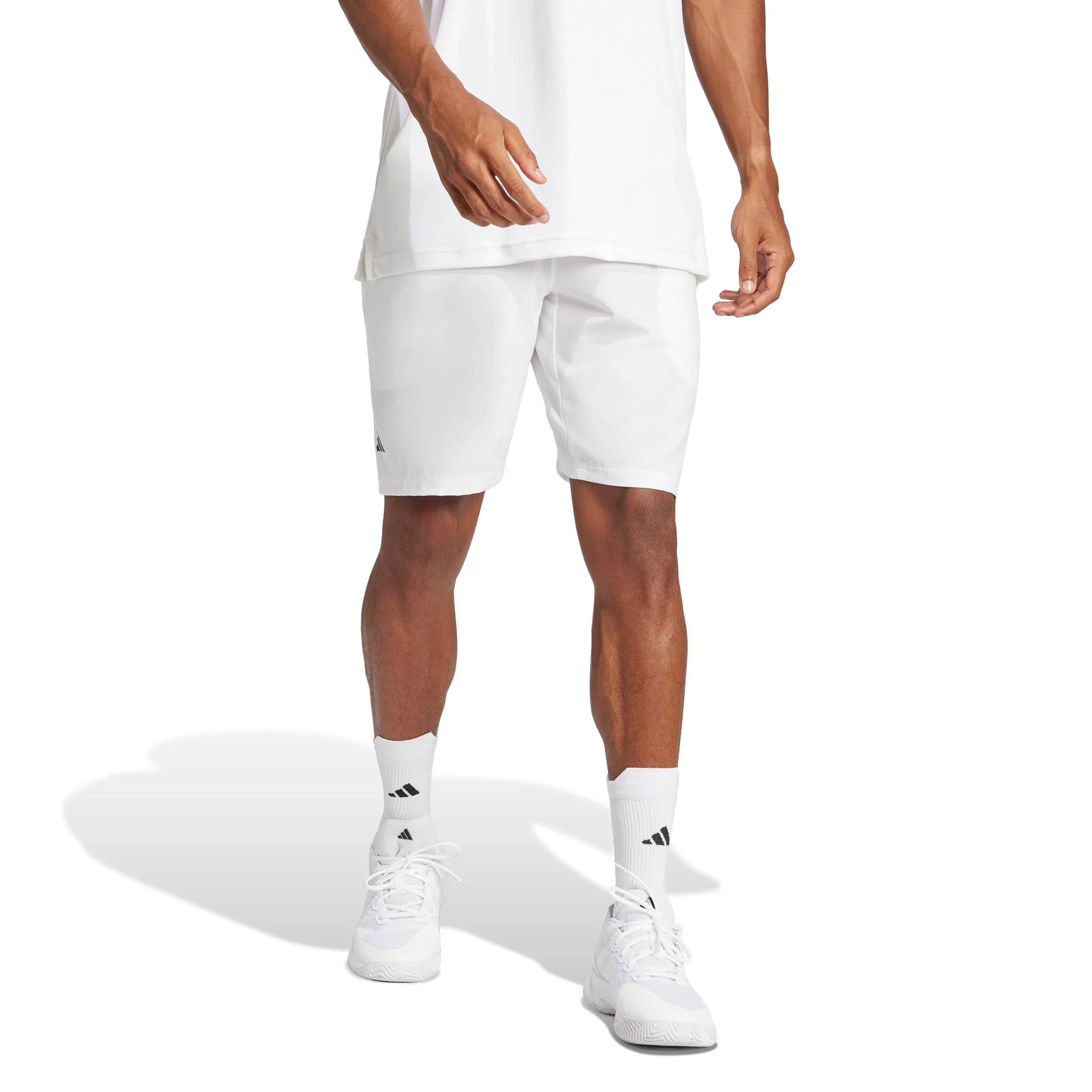 Club 9Inch Sweat Shorts Hombres-blanco - Image 4