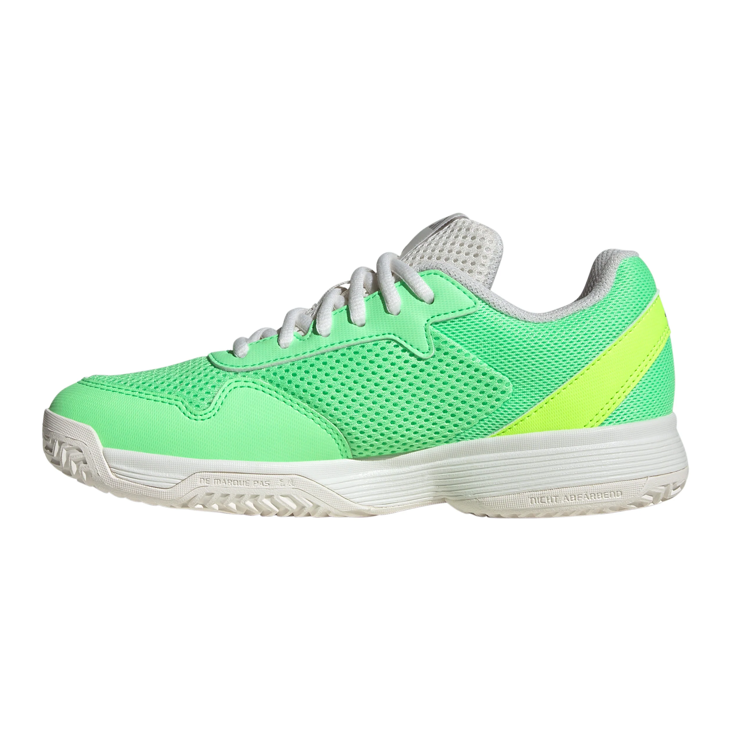 Courtflash Zapatilla todas las superficies Niños - verde, plateado - Image 2