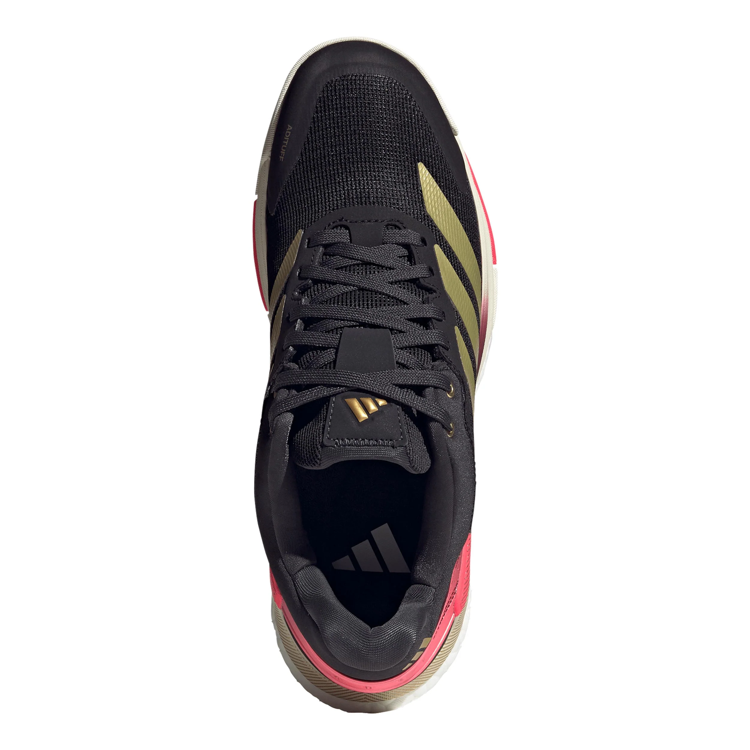 Crazyquick Boost Zapatilla de pádel Hombres - negro, dorado - Image 3