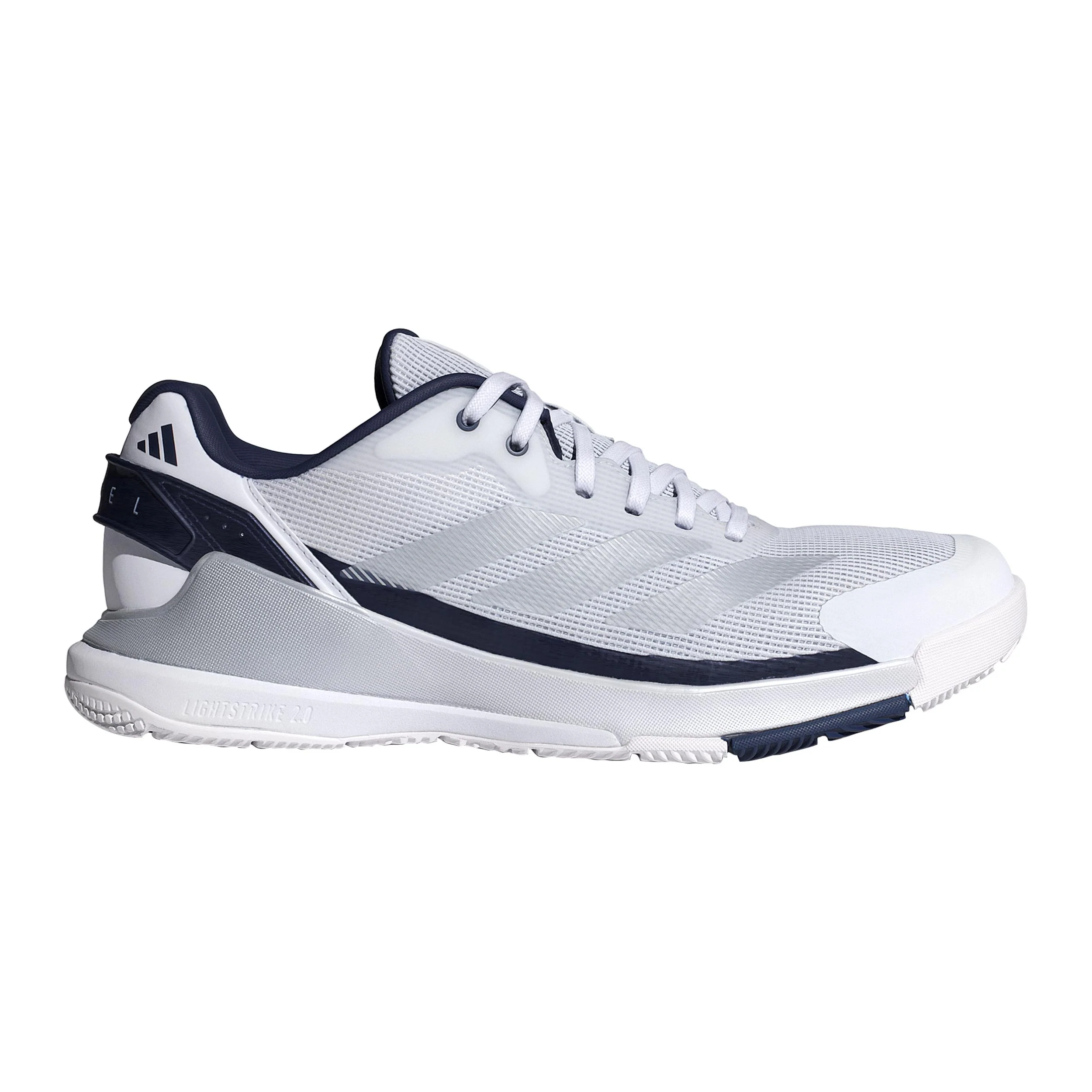Crazyquick LS Zapatilla de pádel Hombres - blanco, plateado