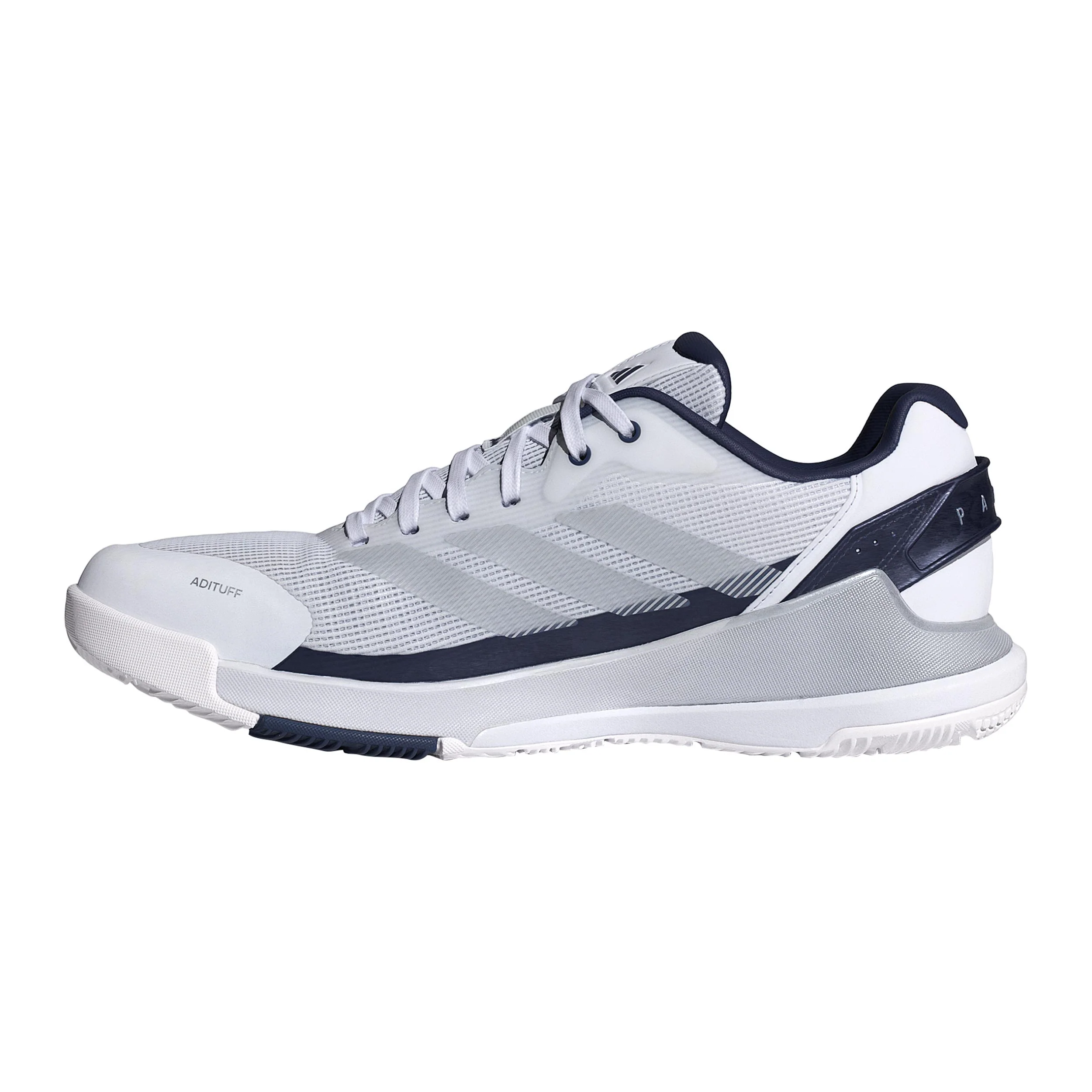 Crazyquick LS Zapatilla de pádel Hombres - blanco, plateado - Image 2