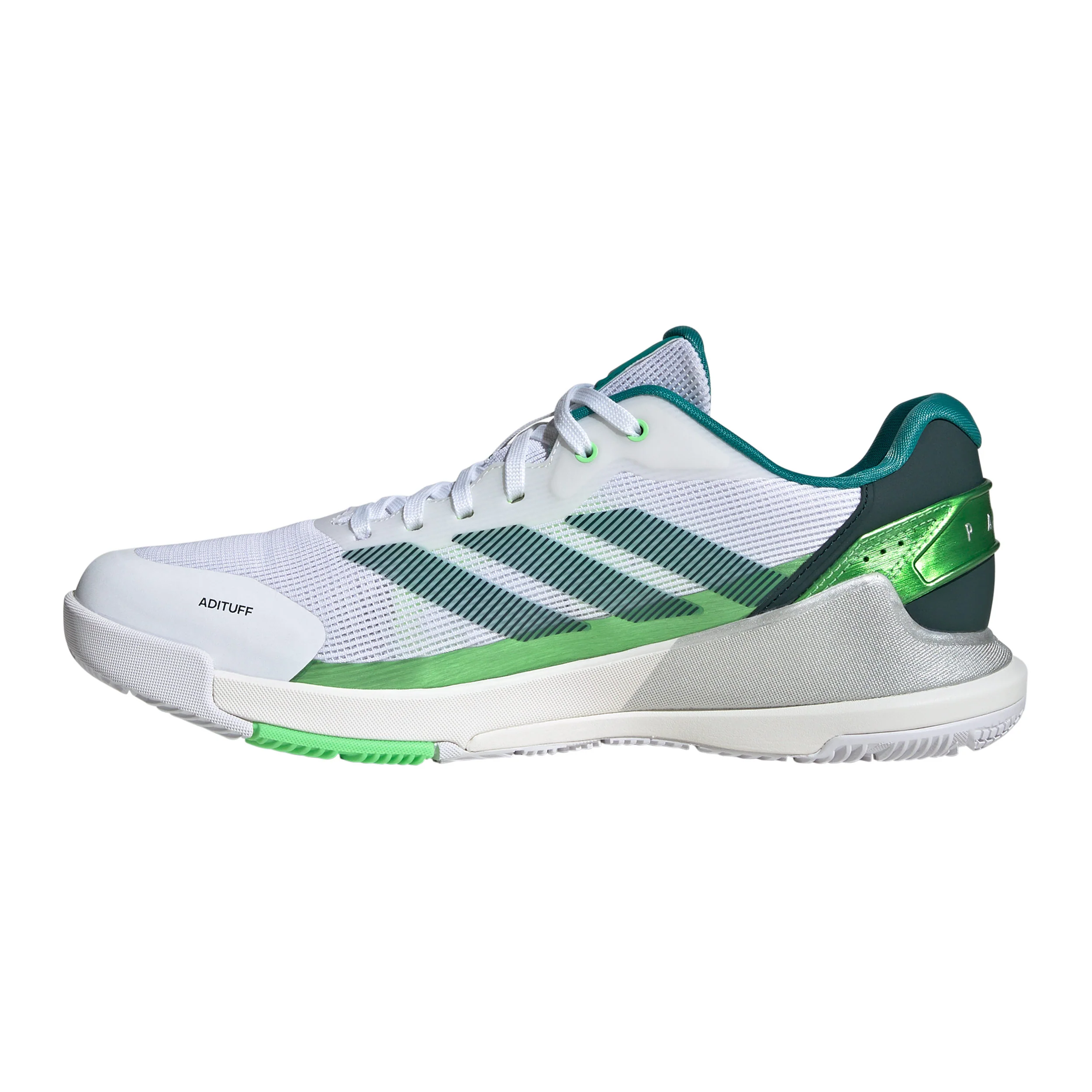 Crazyquick LS Zapatilla de pádel Hombres - blanco, verde - Image 2
