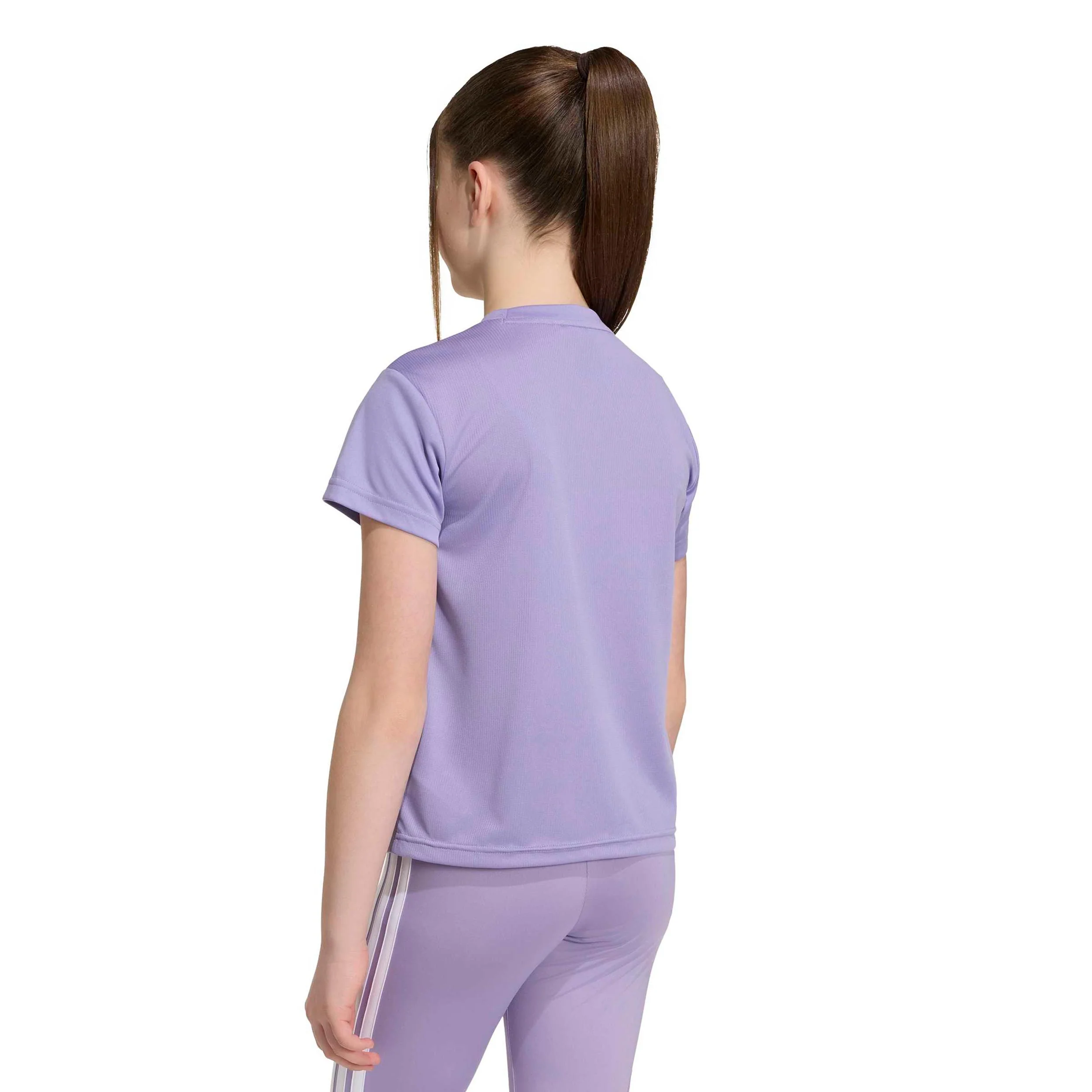 Essentials Training Camiseta de manga corta Niños - morado, blanco - Image 3
