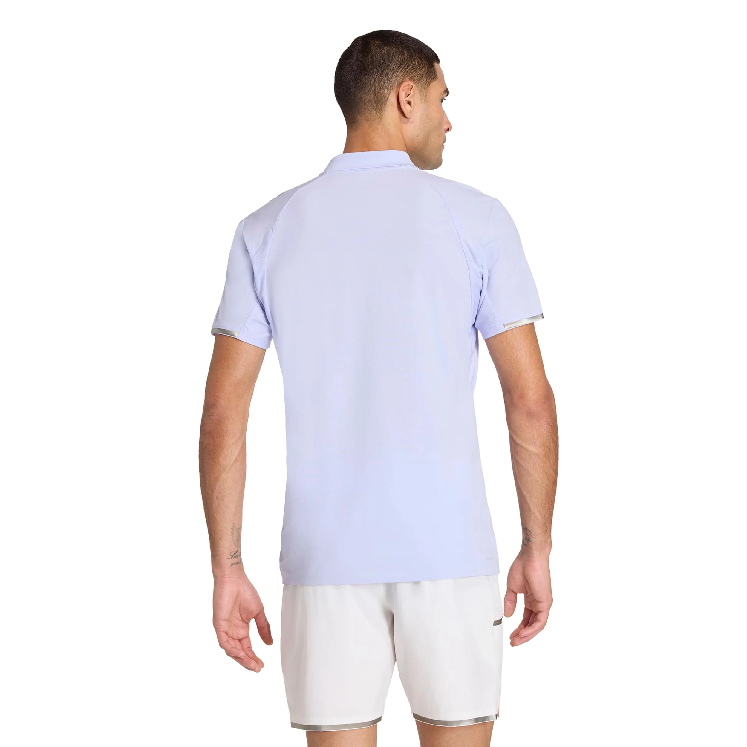 Freelift Pro Polo Hombres - morado, plateado - Image 3
