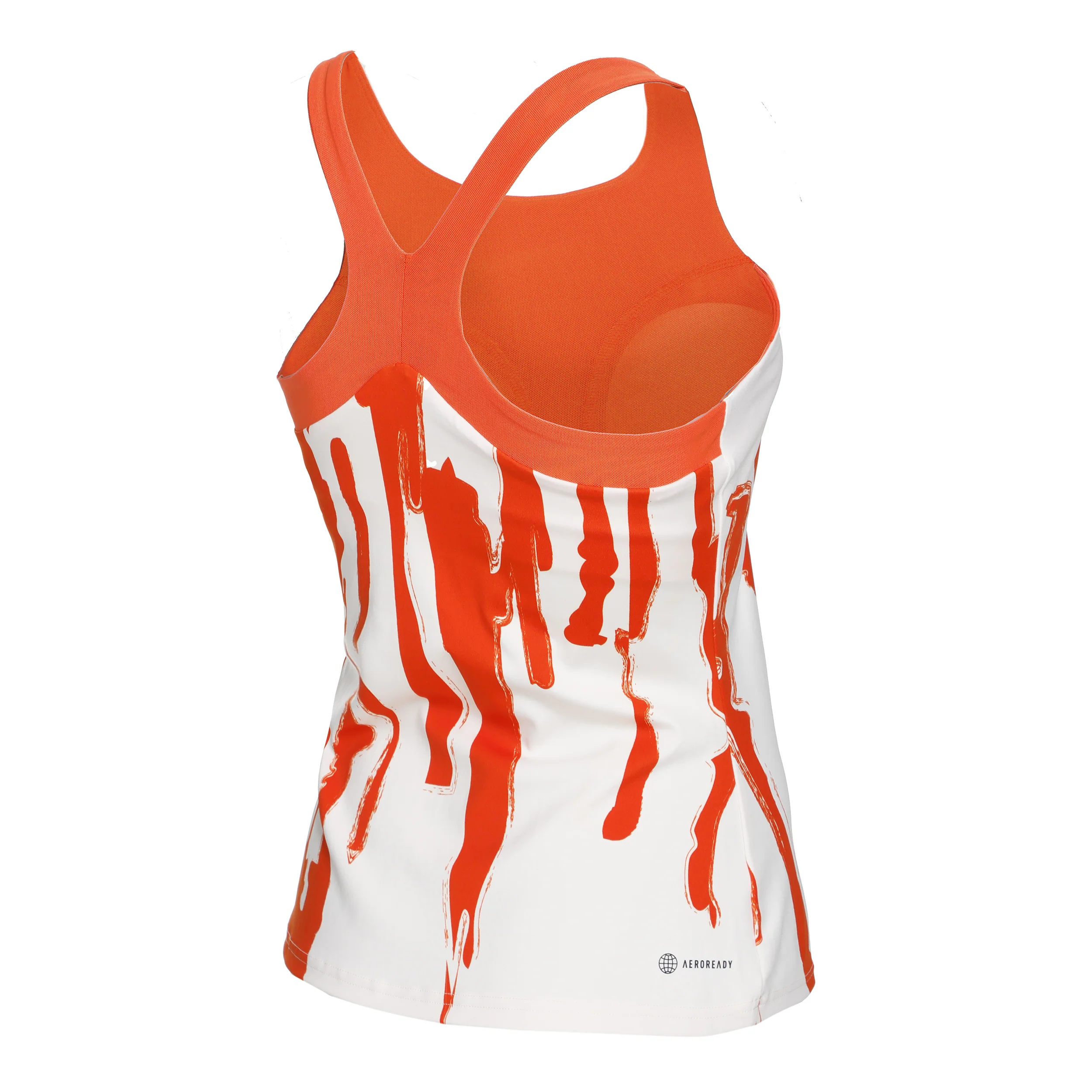 New York Y Camiseta De Tirantes Mujeres-Beige,Naranja - Image 2