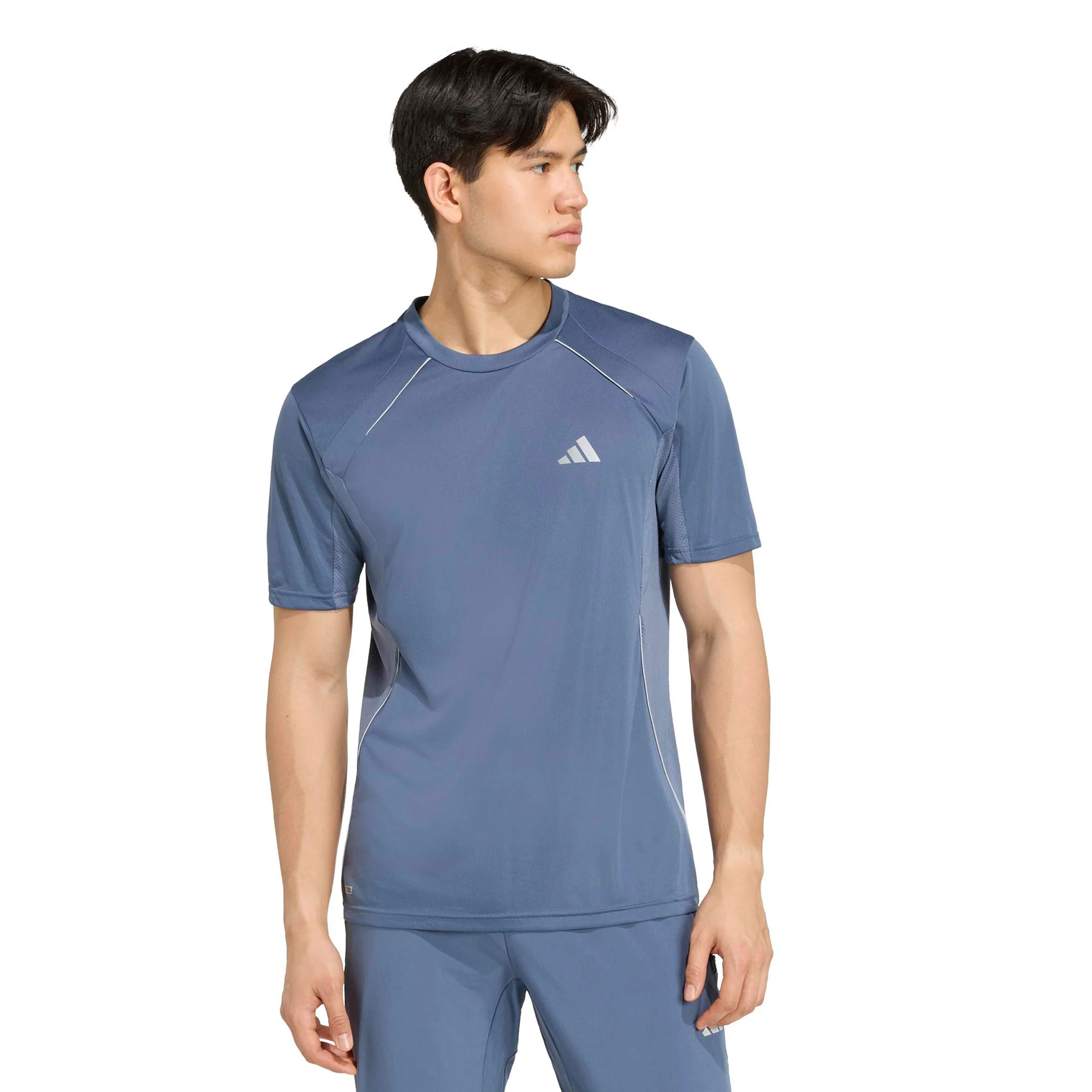 Tech Camiseta de manga corta Hombres - azul-gris - Image 2
