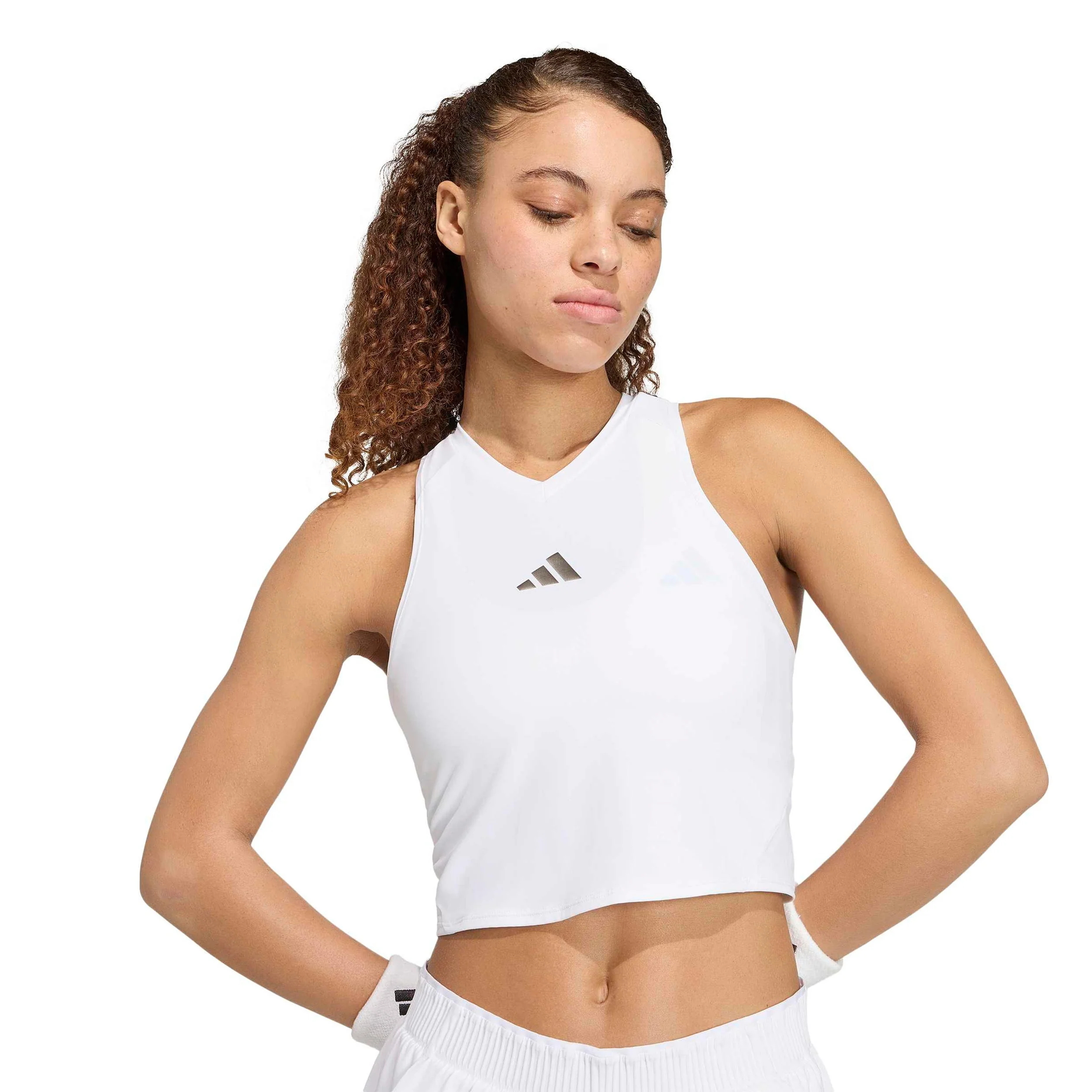 Y- Pro Crop Camiseta de tirantes Mujeres - blanco, negro - Image 5