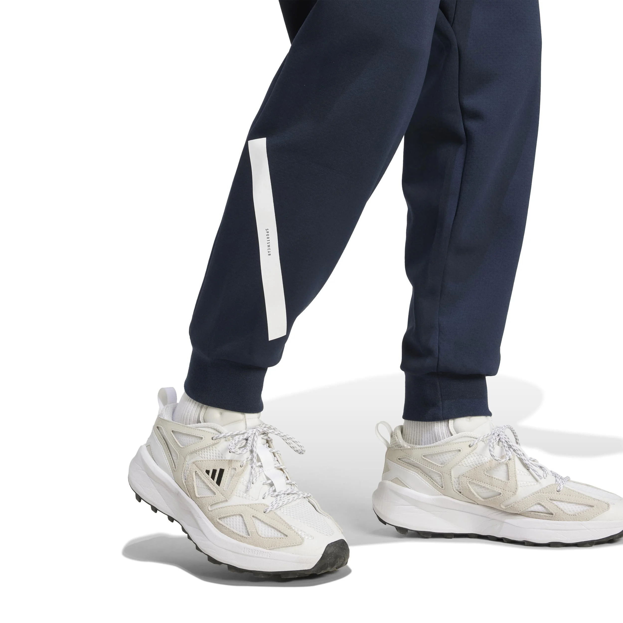 Z.N.E. Pantalón De Entrenamiento Hombres-Azul Oscuro,Blanco - Image 5