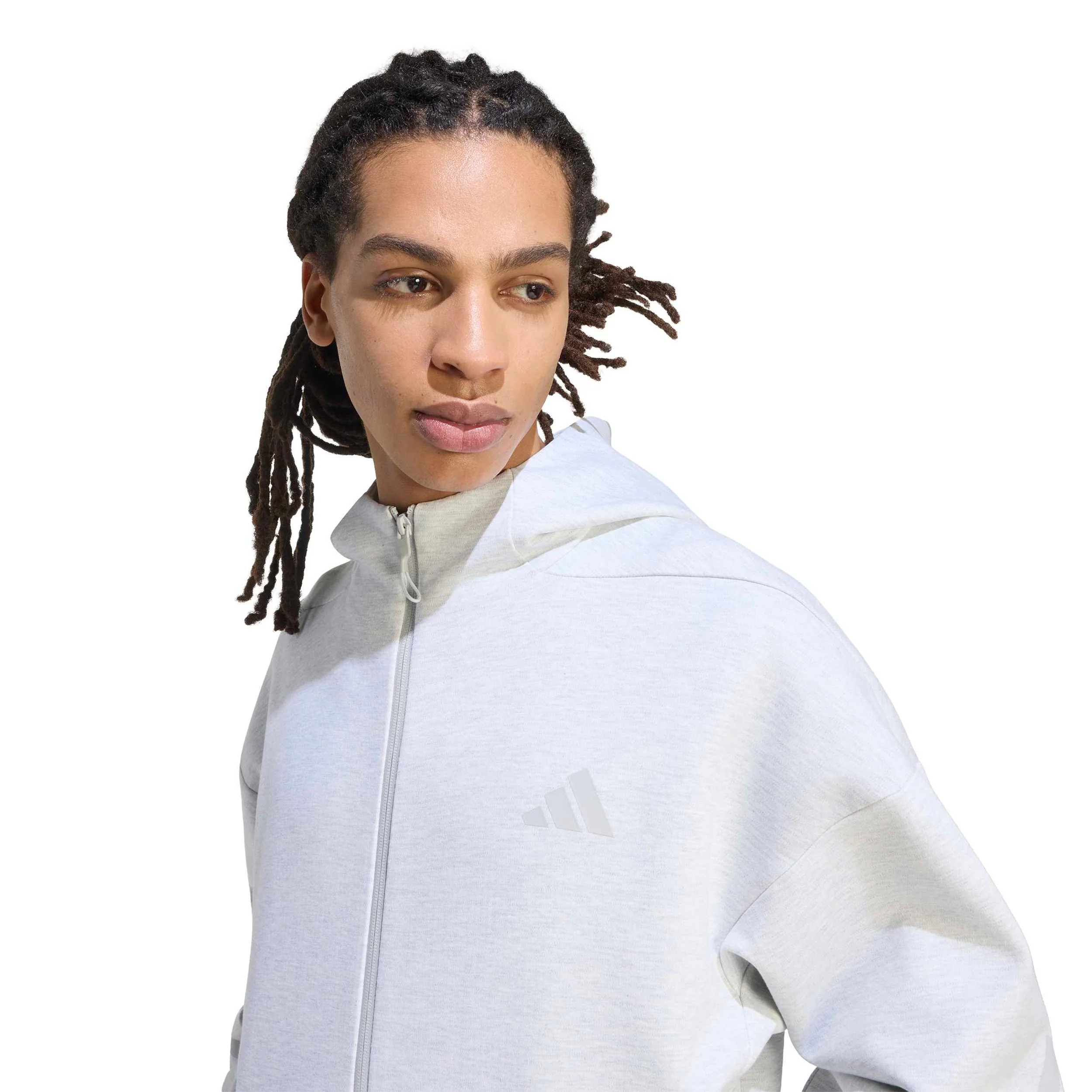 Z.N.E. Sudadera con cremallera Hombres - gris claro - Image 5