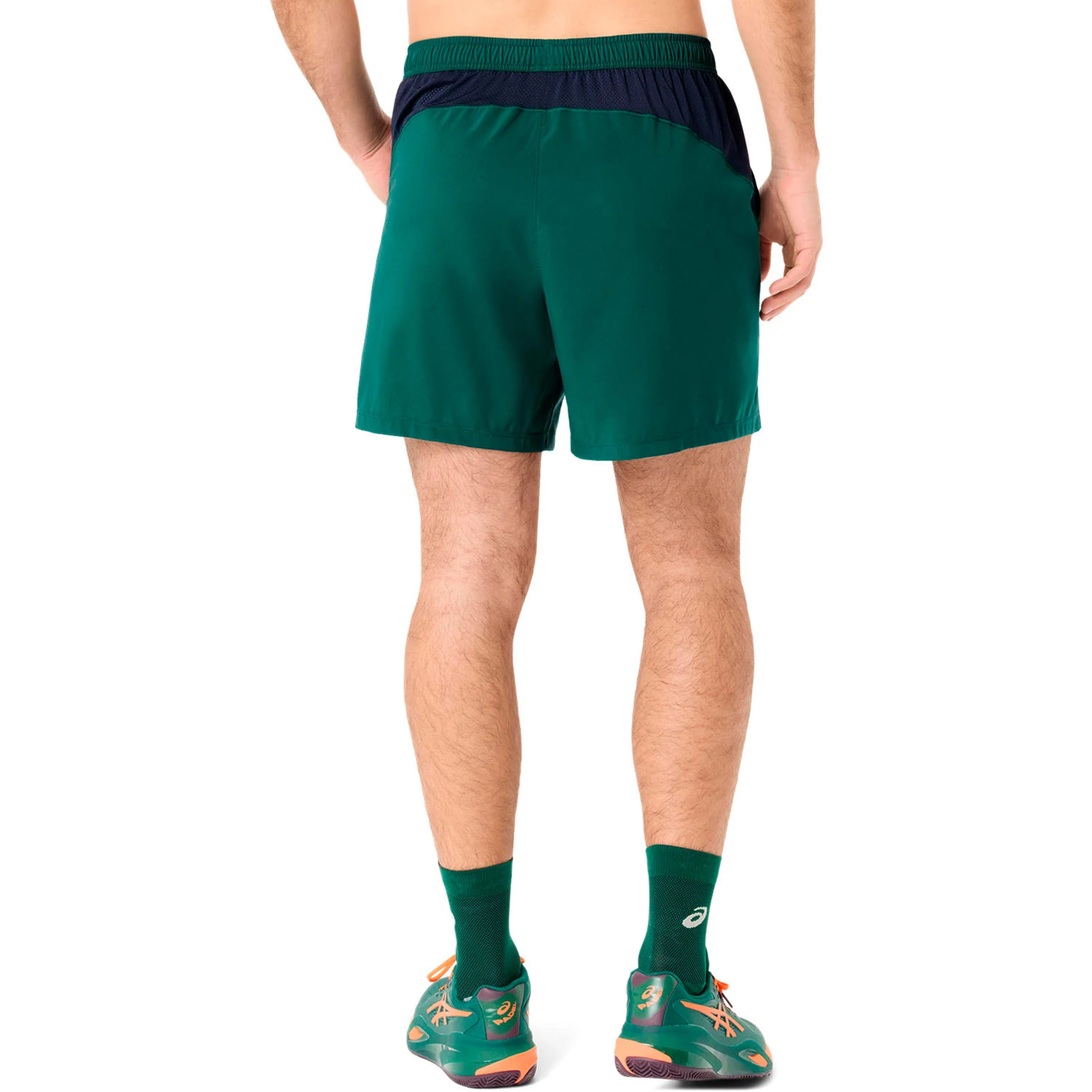 Court 7in Shorts Hombres - verde oscuro - Image 3
