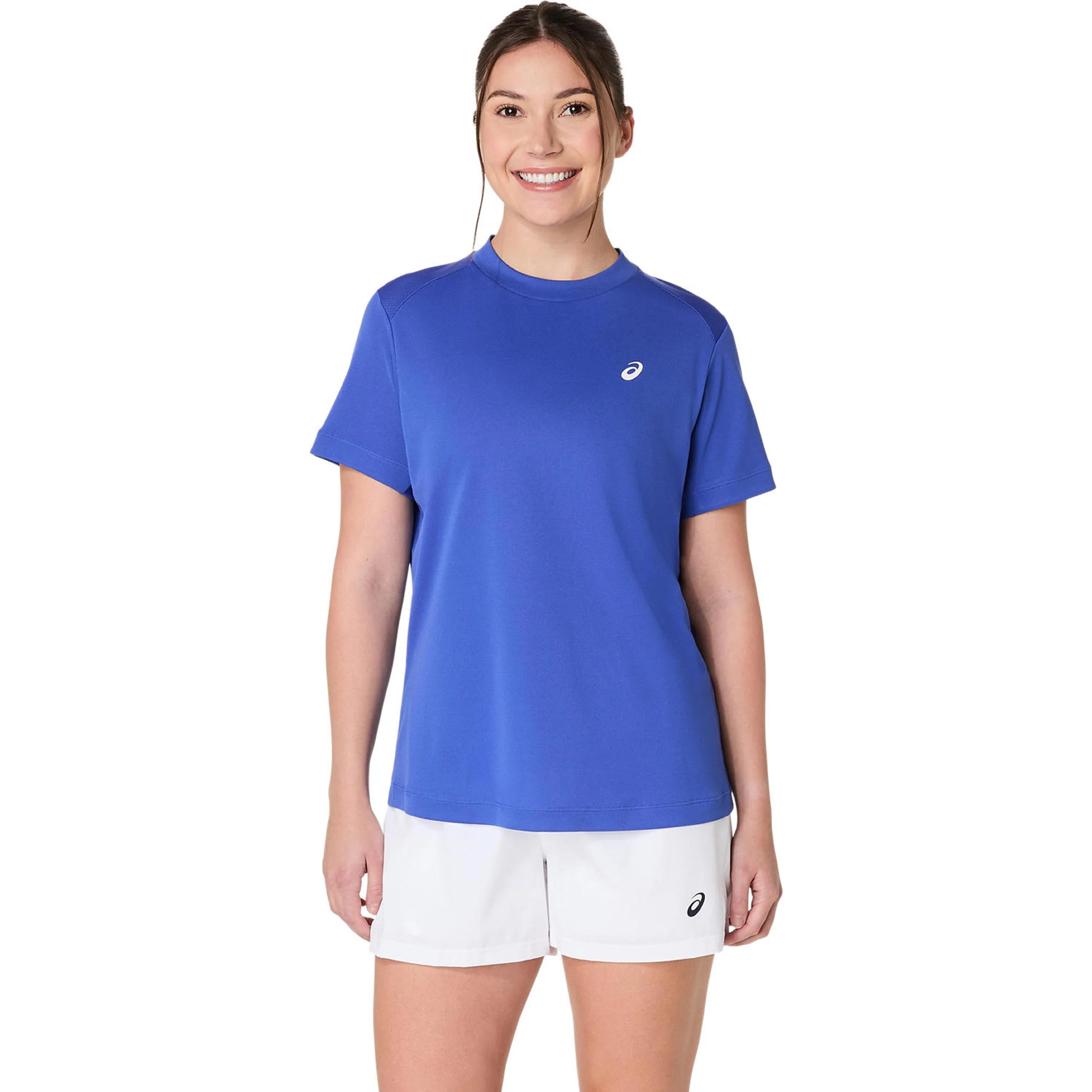 Court Camiseta de manga corta Mujeres - azul, azul