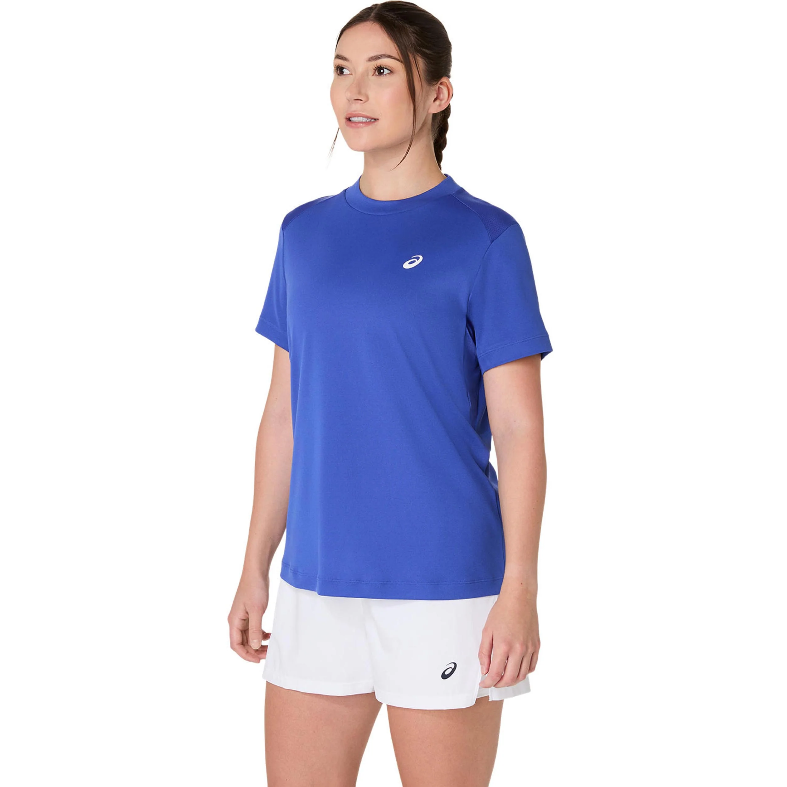 Court Camiseta de manga corta Mujeres - azul, azul - Image 3