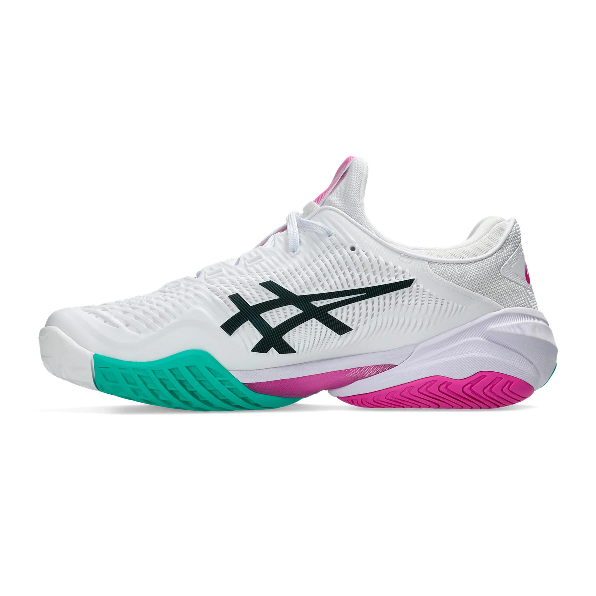 Court FF 3 Zapatilla todas las superficies Hombres - blanco, rosa - Image 2