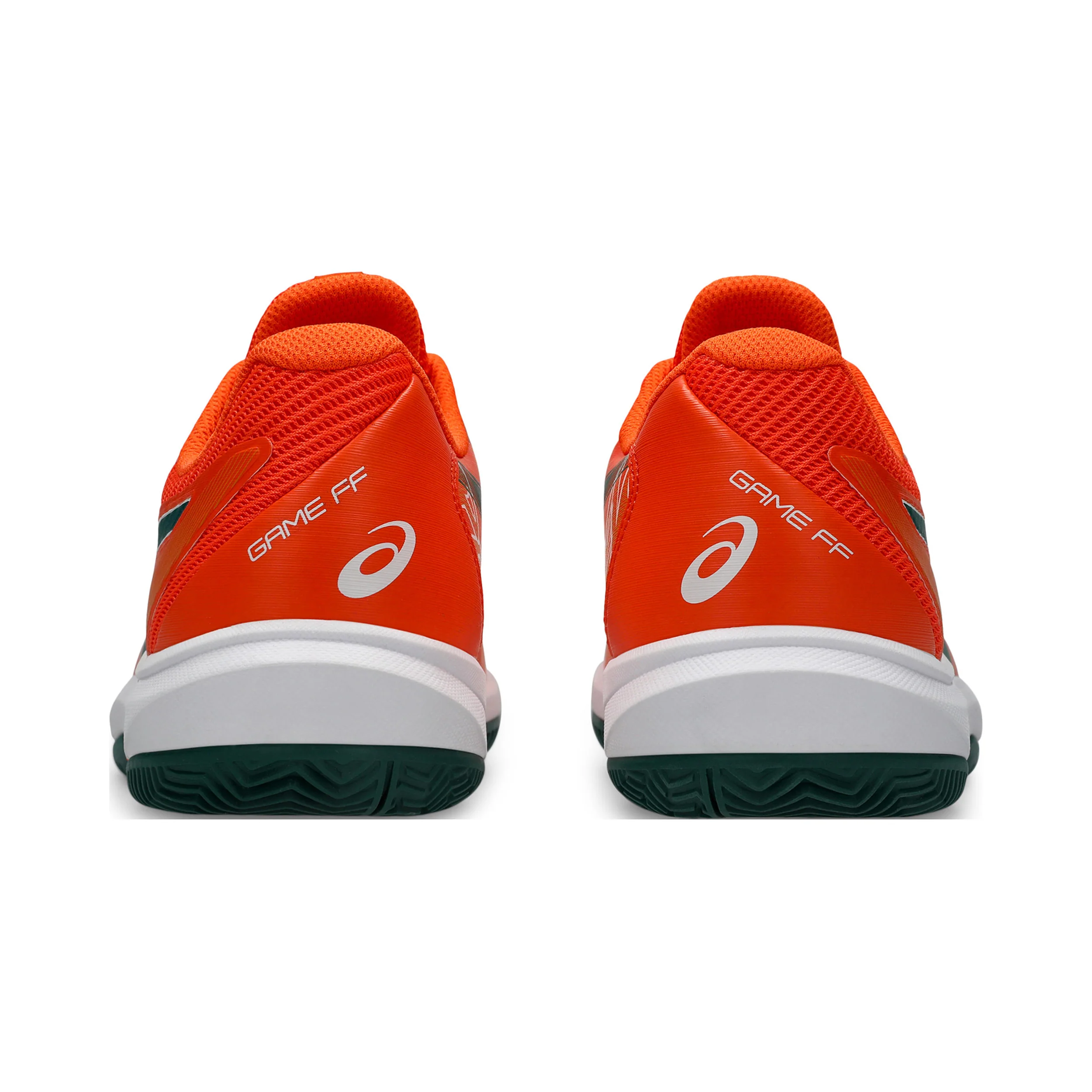 Game FF Zapatilla de pádel Hombres - naranja neón, verde oscuro - Image 5