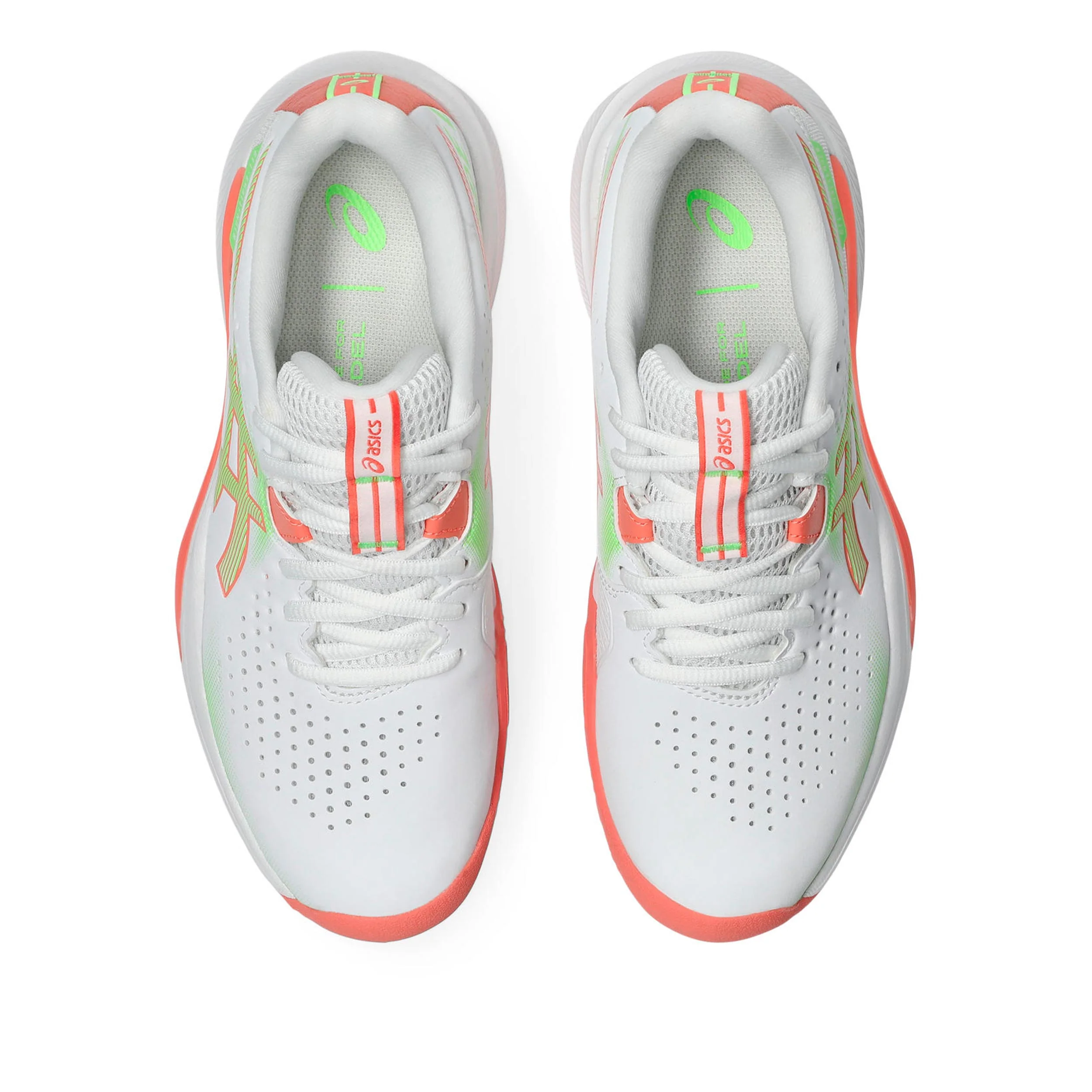 Gel-Challenger 15 Zapatilla de pádel Mujeres - blanco, coral - Image 3
