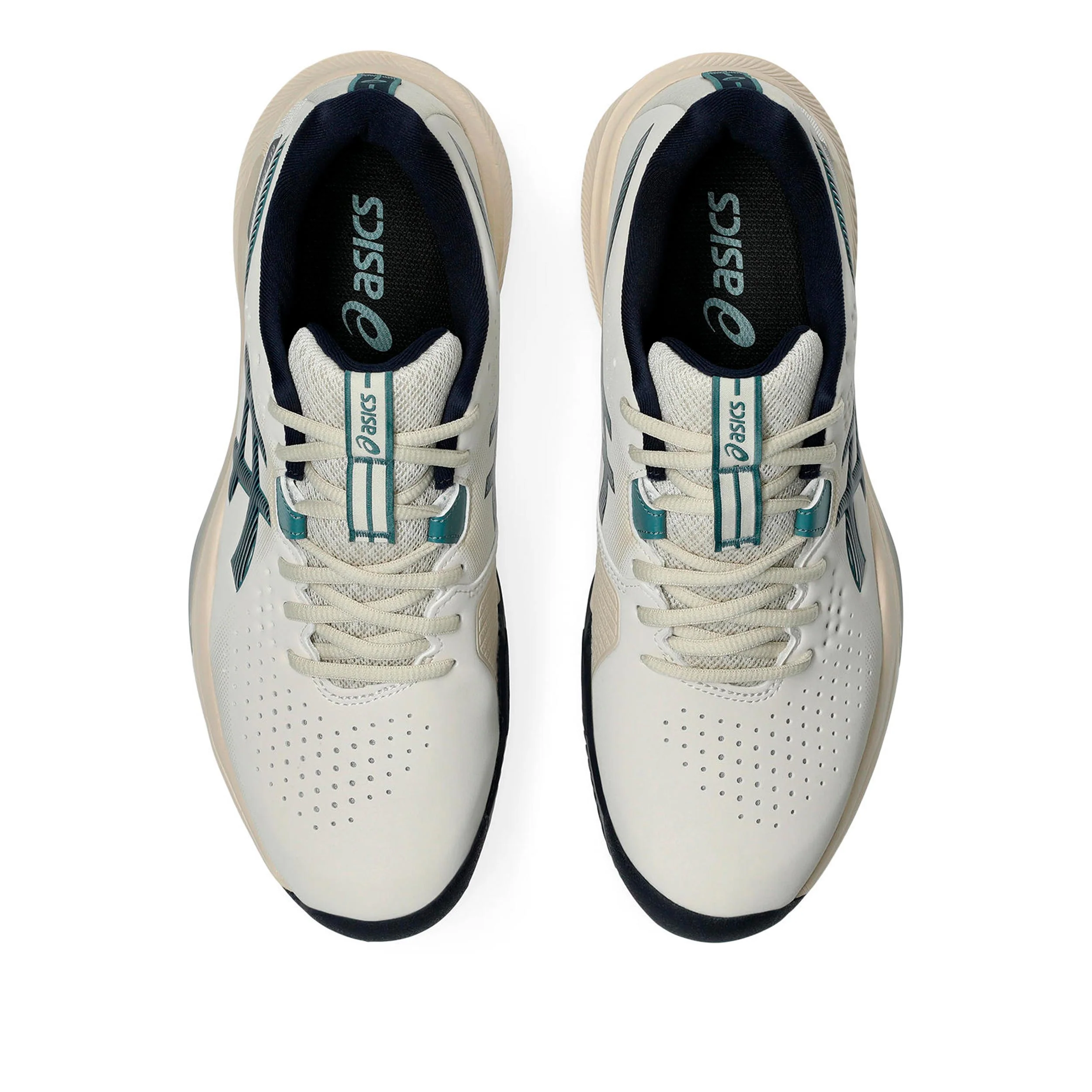 Gel-Challenger 15 Zapatilla tierra batida Hombres - beige, azul oscuro - Image 3