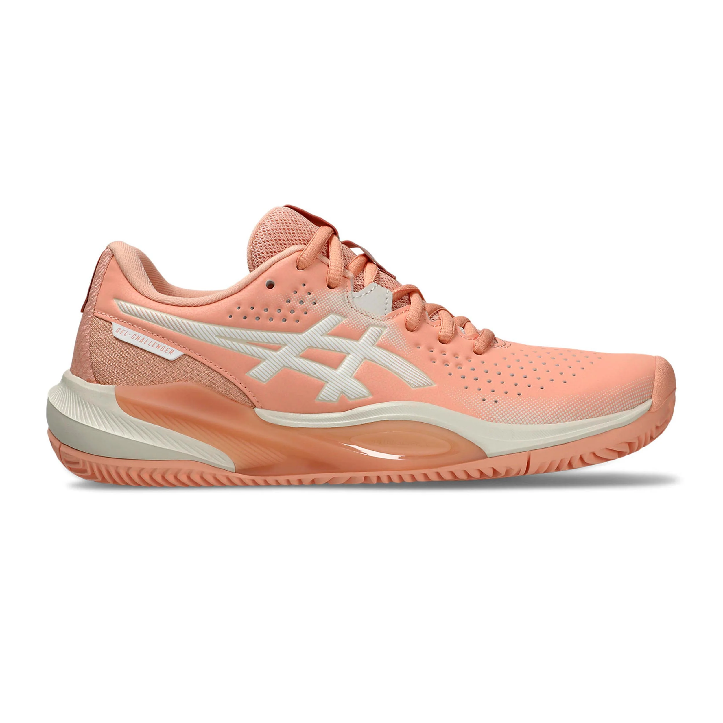 Gel-Challenger 15 Zapatilla tierra batida Mujeres - albaricoque, blanco