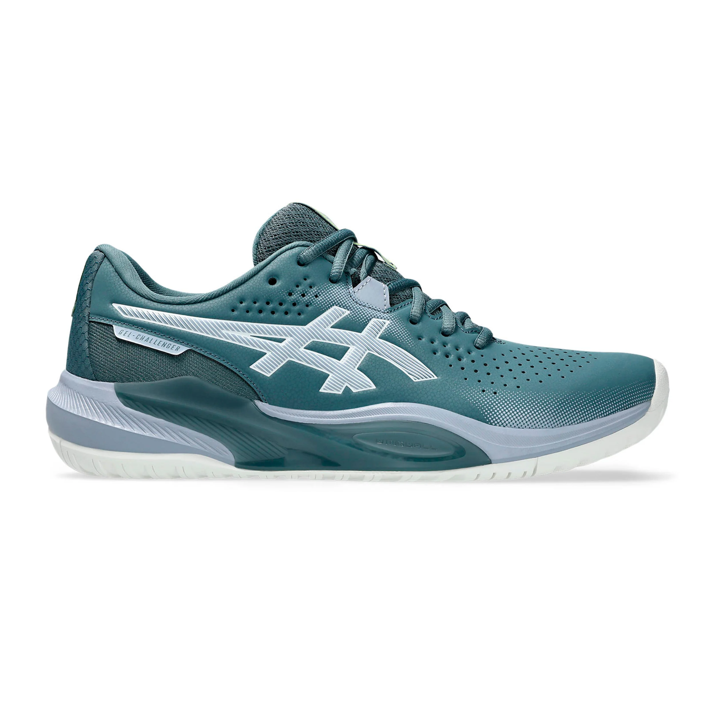 Gel-Challenger 15 Zapatilla todas las superficies Hombres - gris oscuro, azul-gris