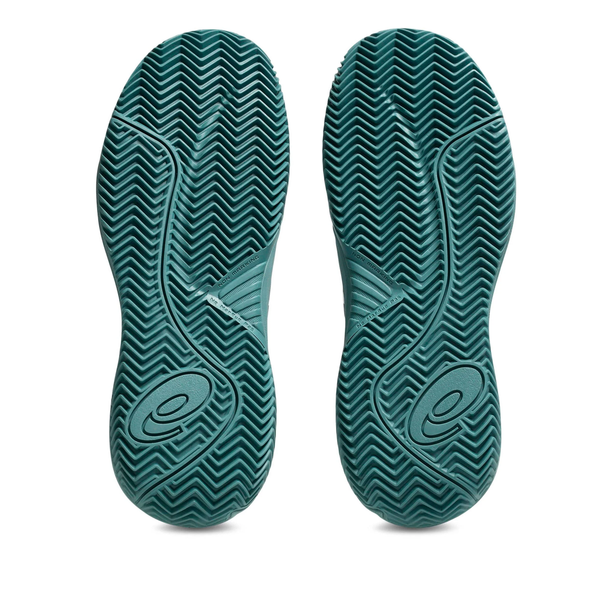 Gel-Resolution X GS Zapatilla tierra batida Niños - blanco, color petróleo - Image 4