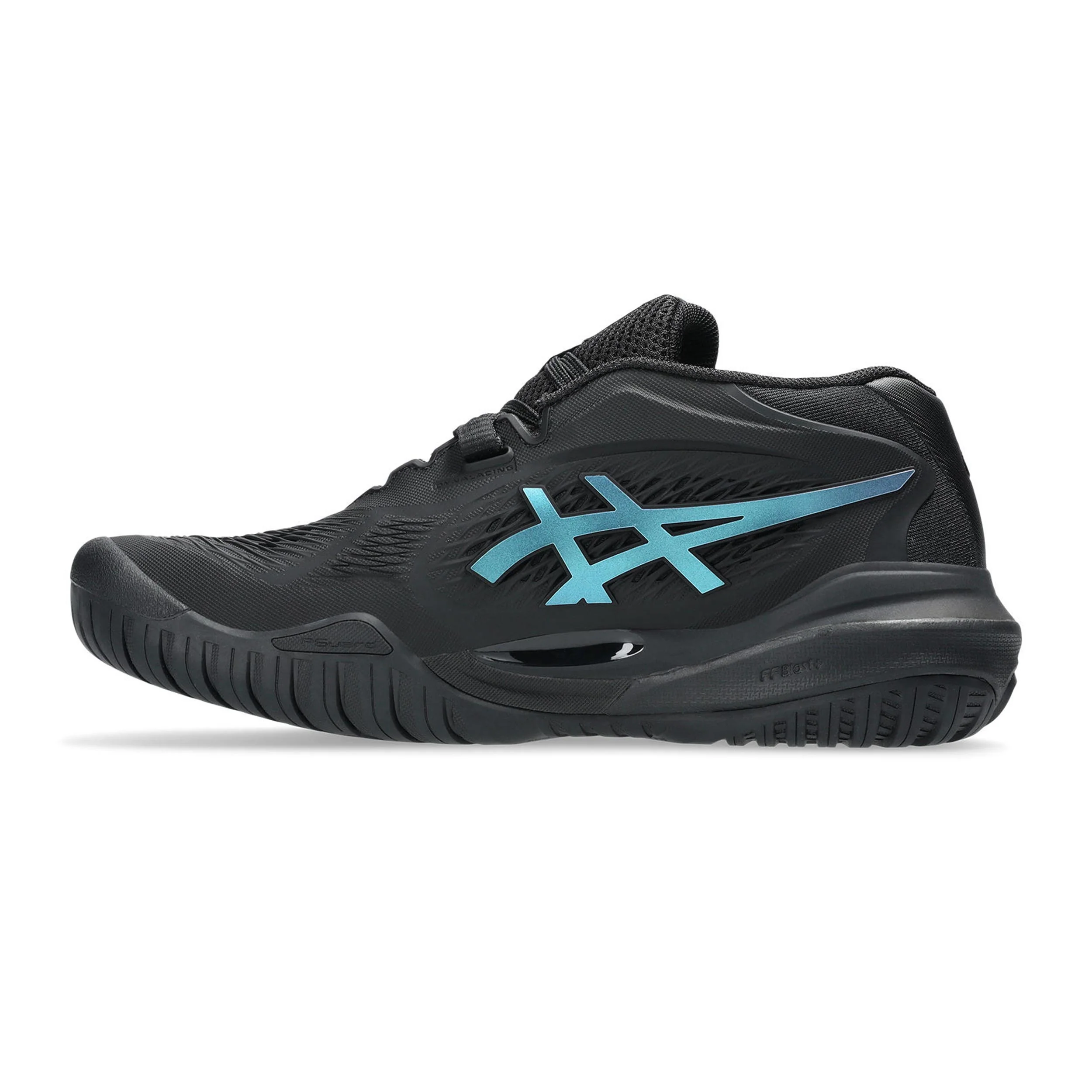 Gel-Resolution X Night Energy Zapatilla todas las superficies Mujeres - negro, azul - Image 2
