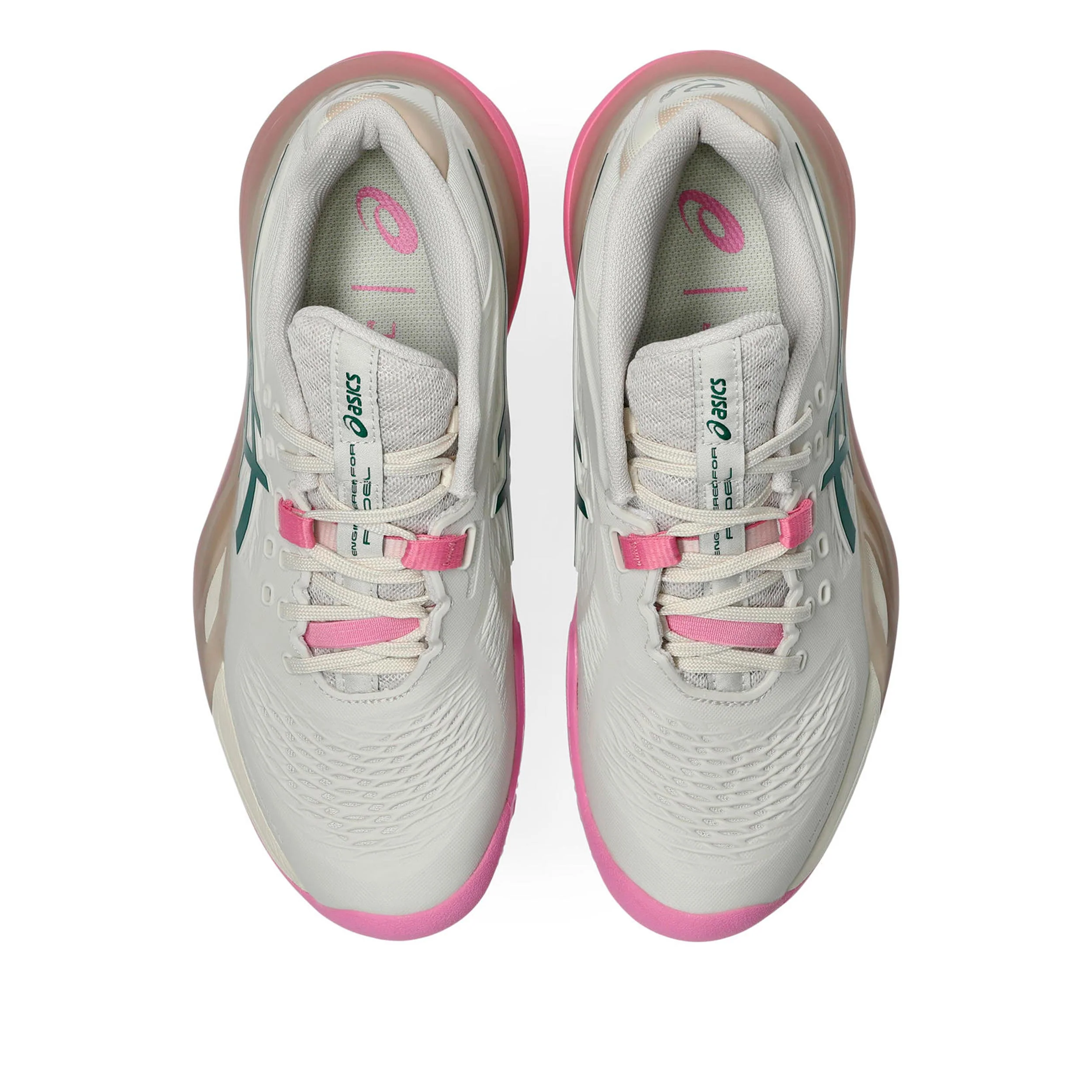 Gel-Resolution X Zapatilla de pádel Mujeres - beige, rosa - Image 3