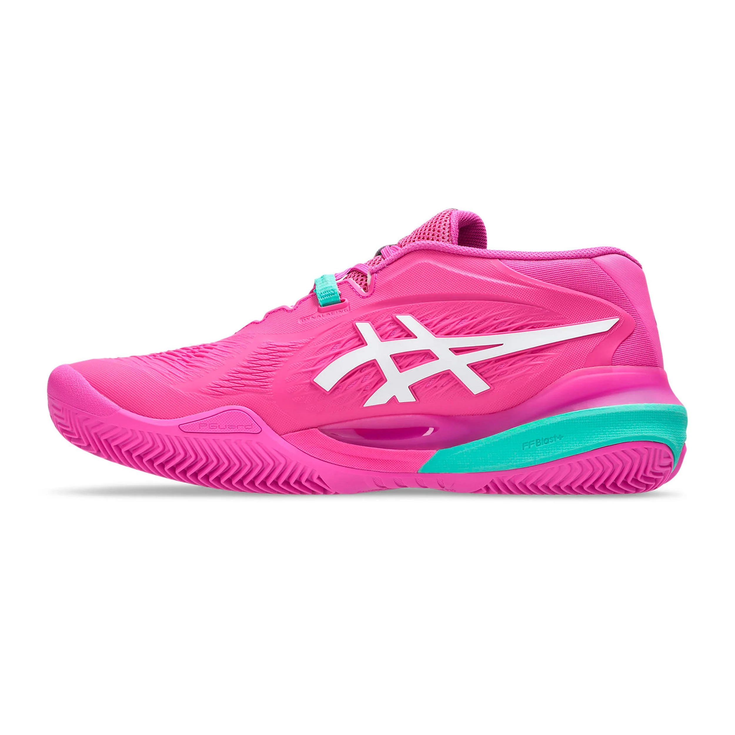 Gel-Resolution X Zapatilla tierra batida Hombres - rosa, blanco - Image 2
