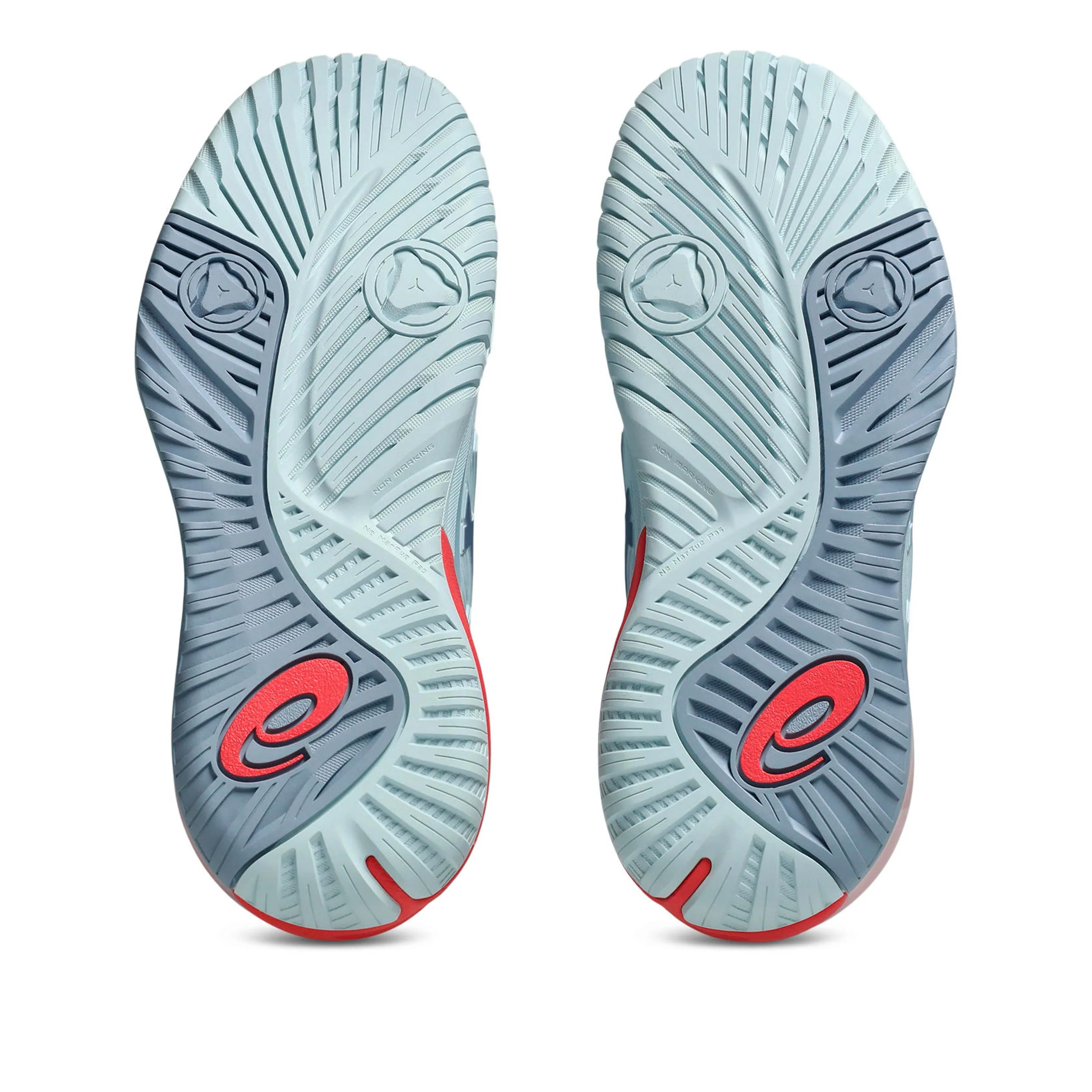 Gel-Resolution X Zapatilla todas las superficies Mujeres - azul claro, azul-gris - Image 4