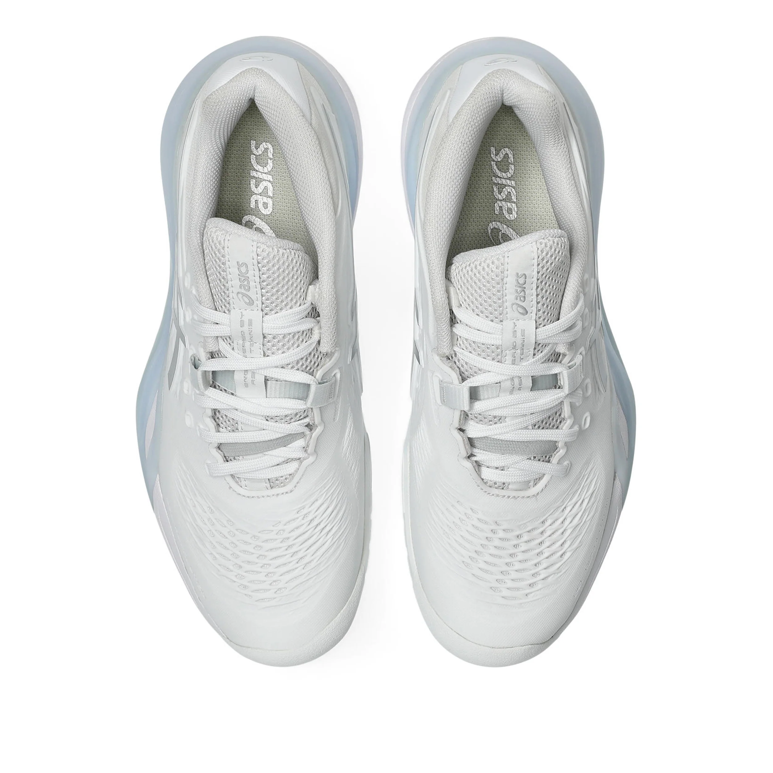 Gel-Resolution X Zapatilla todas las superficies Mujeres - blanco, plateado - Image 3