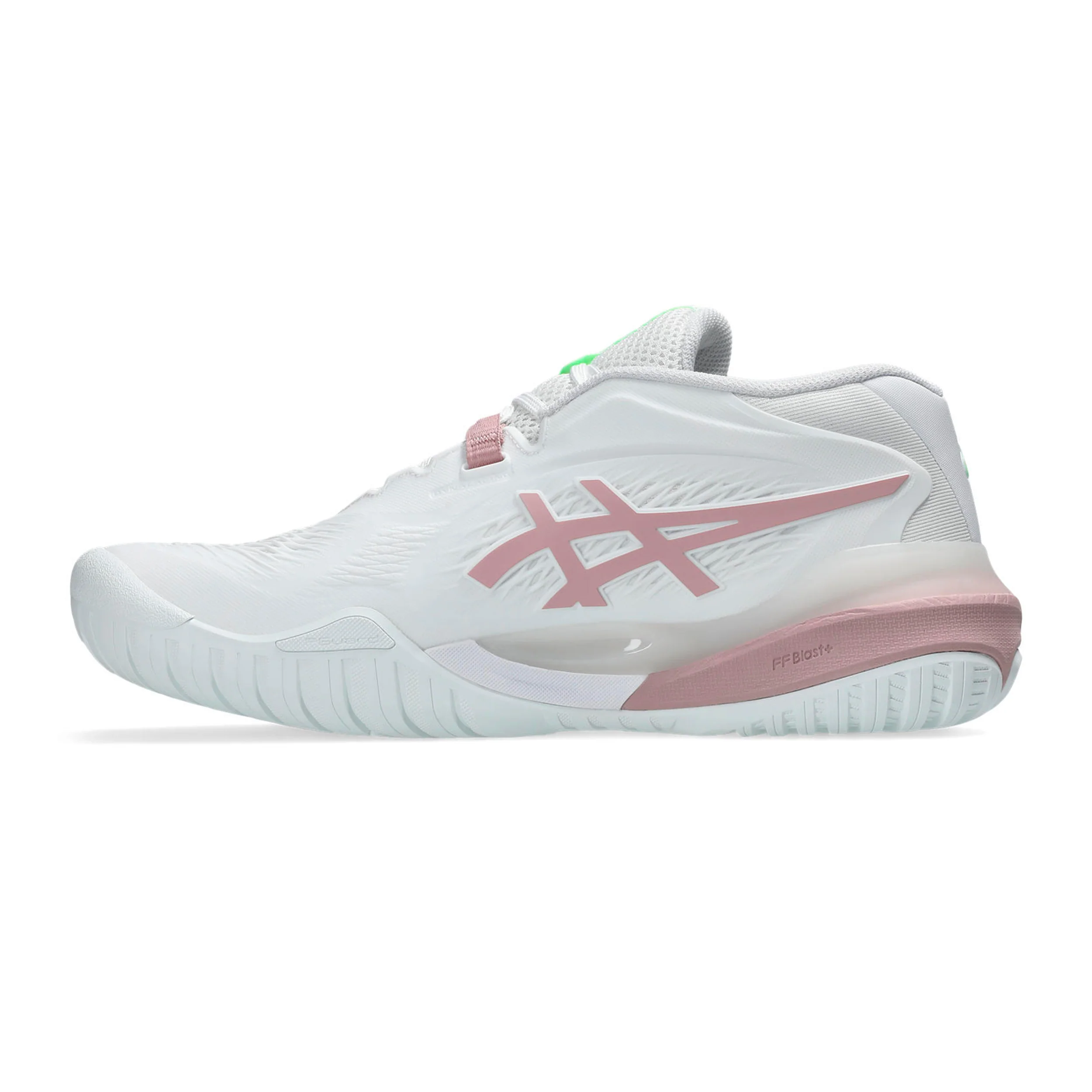 Gel-Resolution X Zapatilla todas las superficies Mujeres - blanco, rosa - Image 2