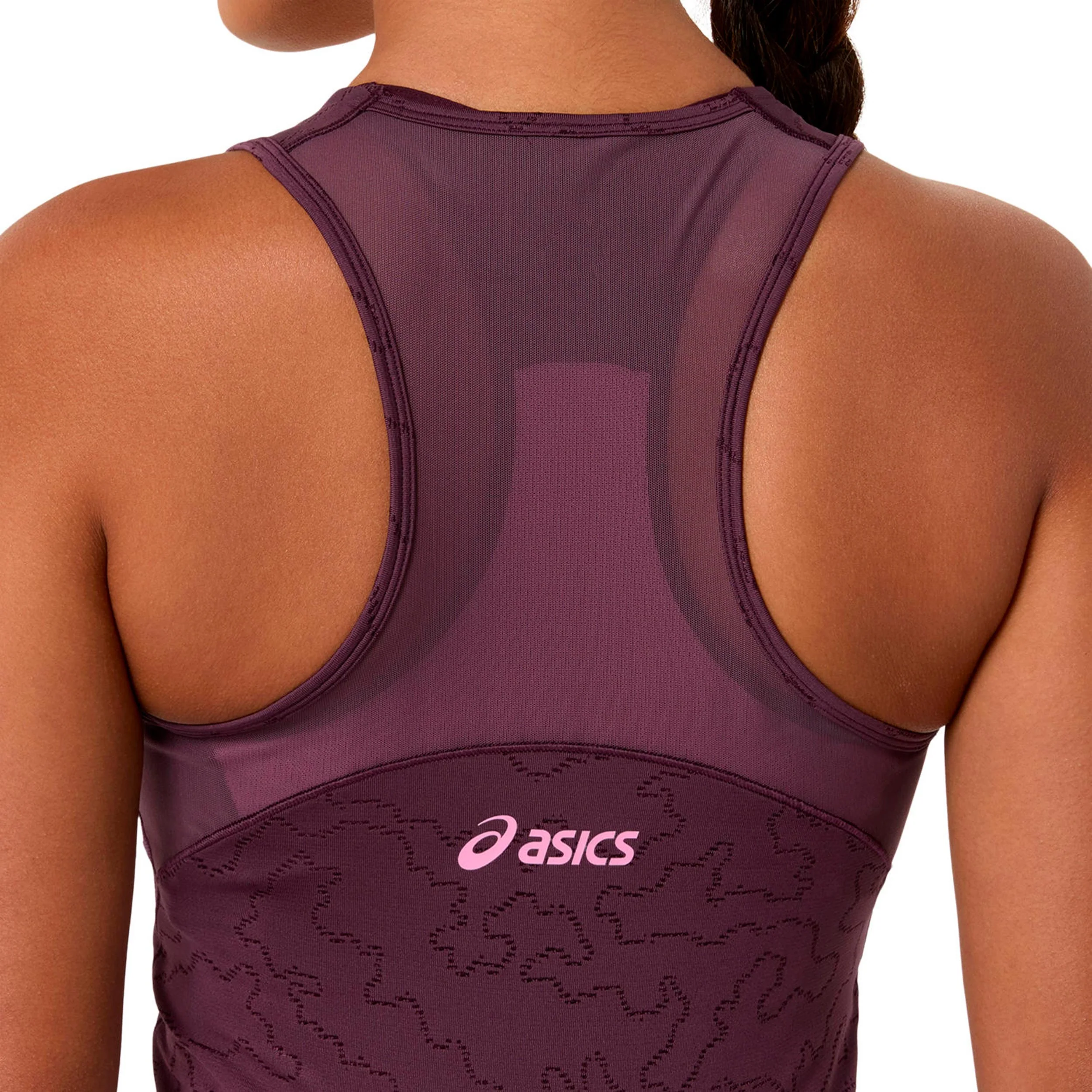 Match Jacquard Vestido Mujeres - rojo vino - Image 5