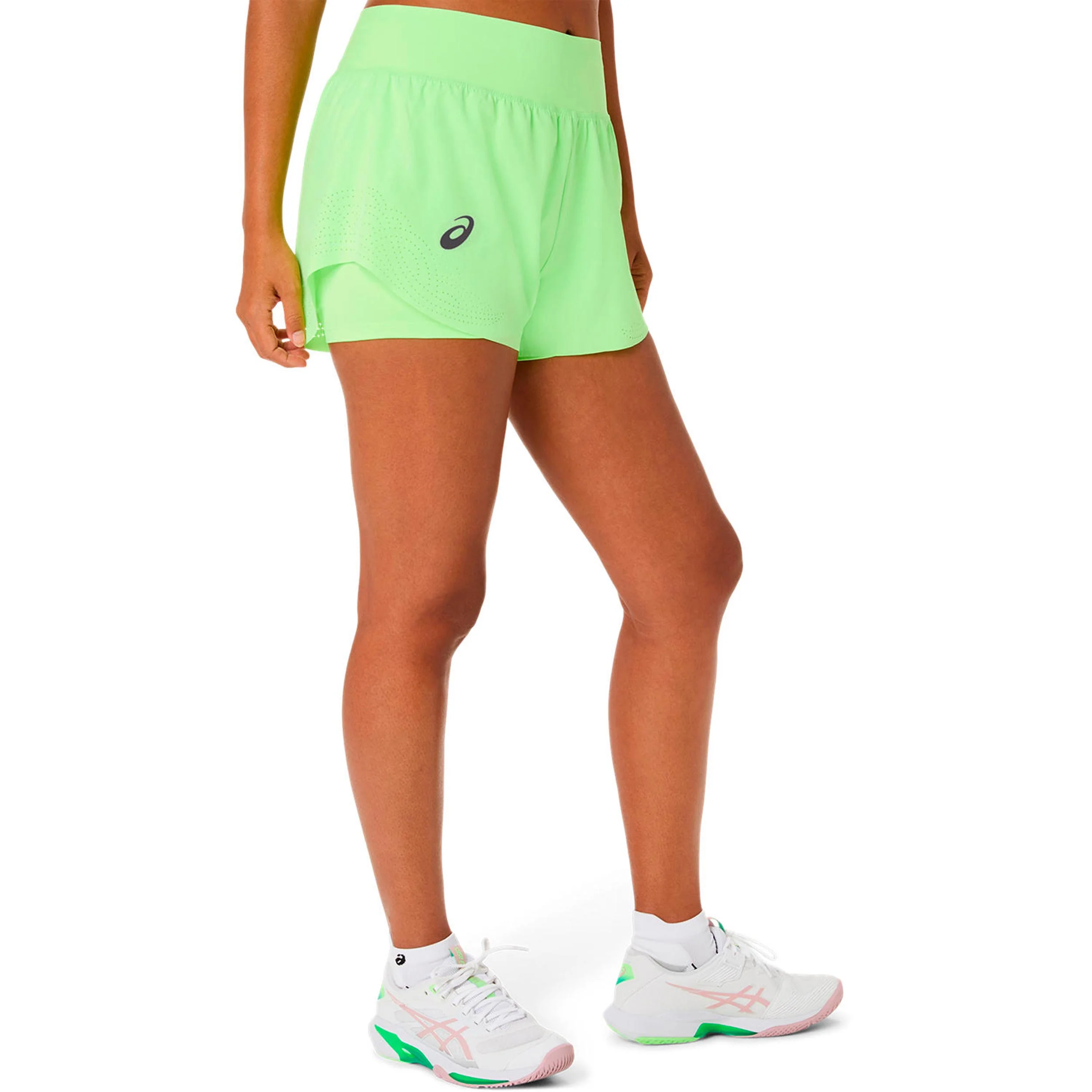 Match Laser Cut Shorts Mujeres-lima - Image 3