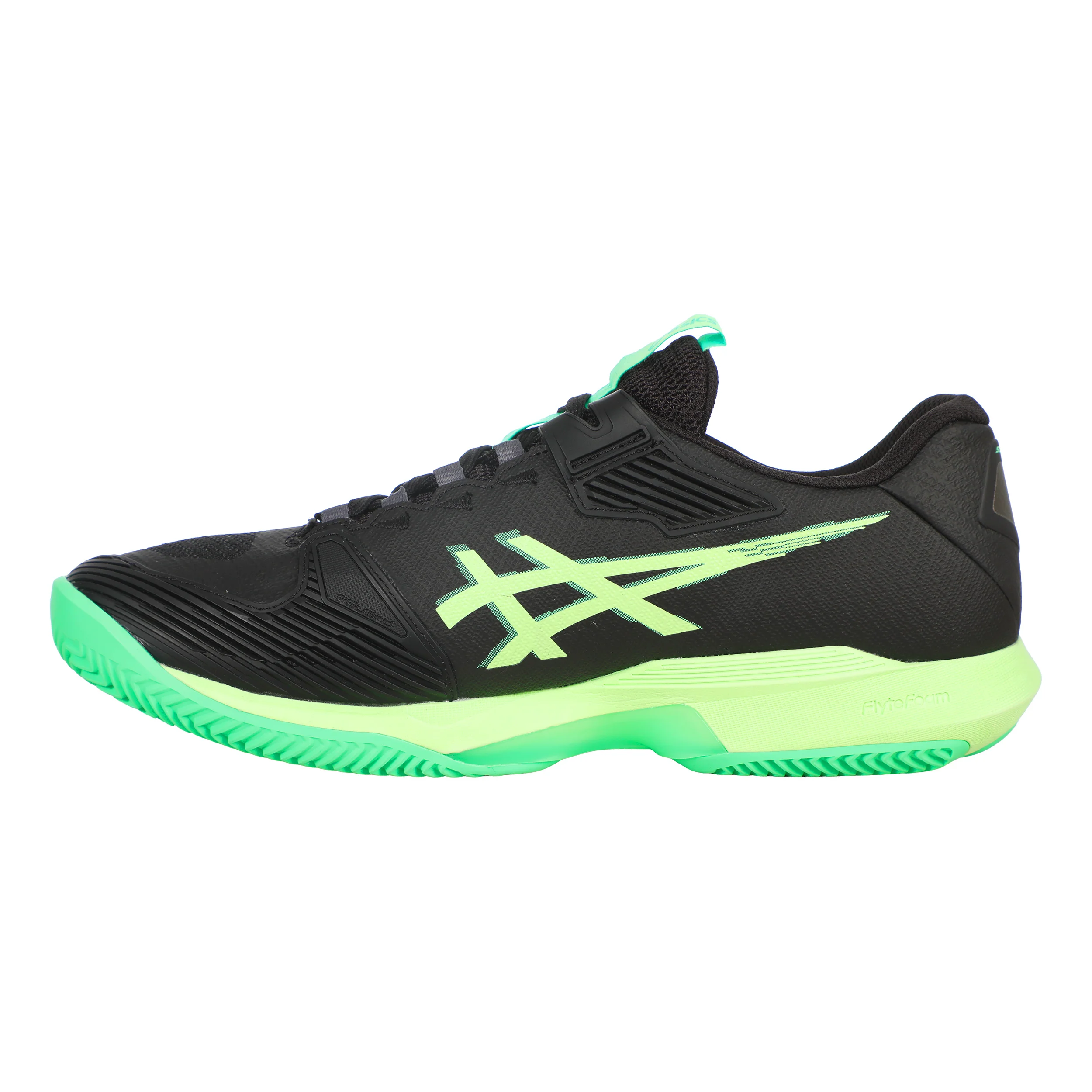 Solution Speed FF 4 Zapatilla tierra batida Hombres - negro, verde neón - Image 2