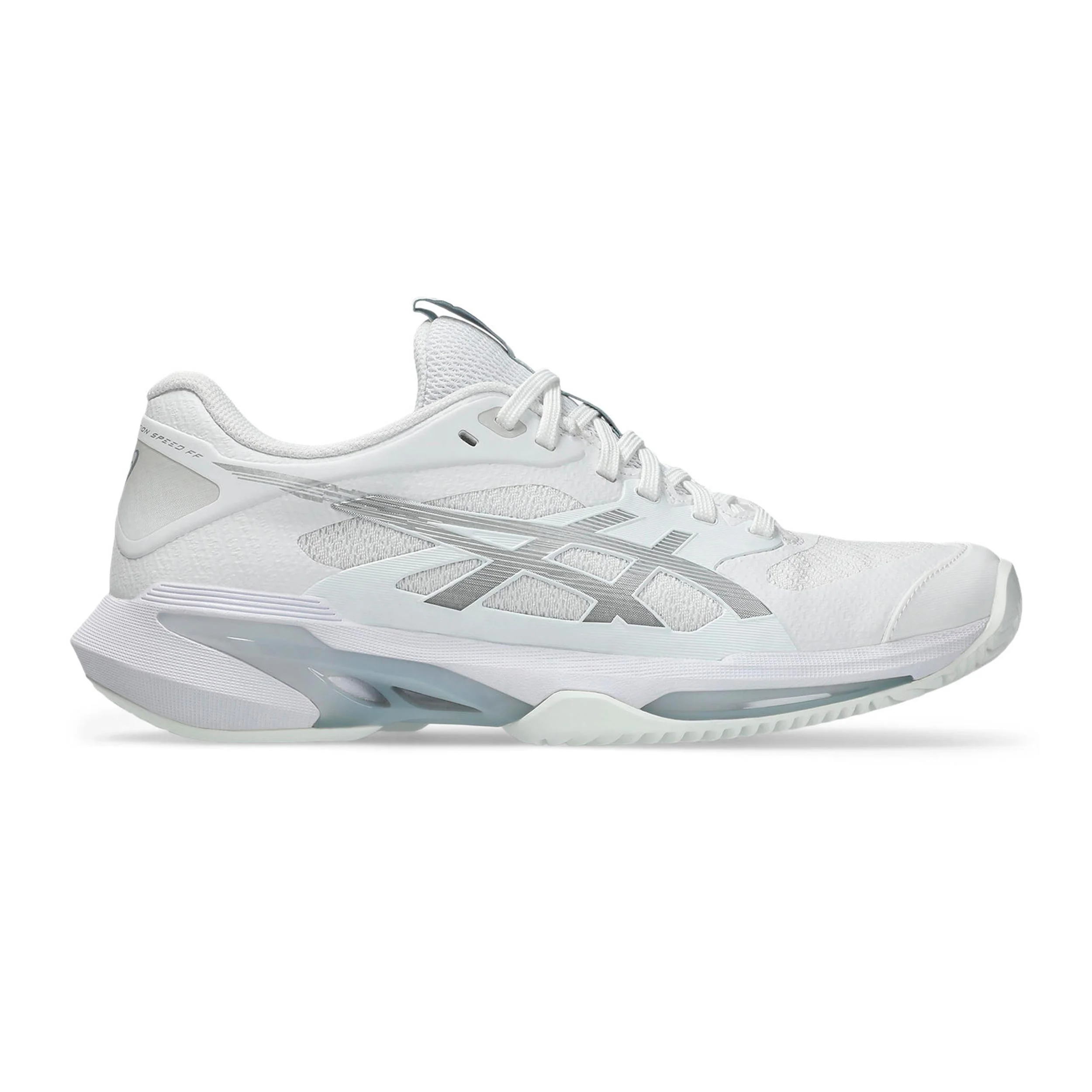 Solution Speed FF 4 Zapatilla tierra batida Mujeres - blanco, plateado
