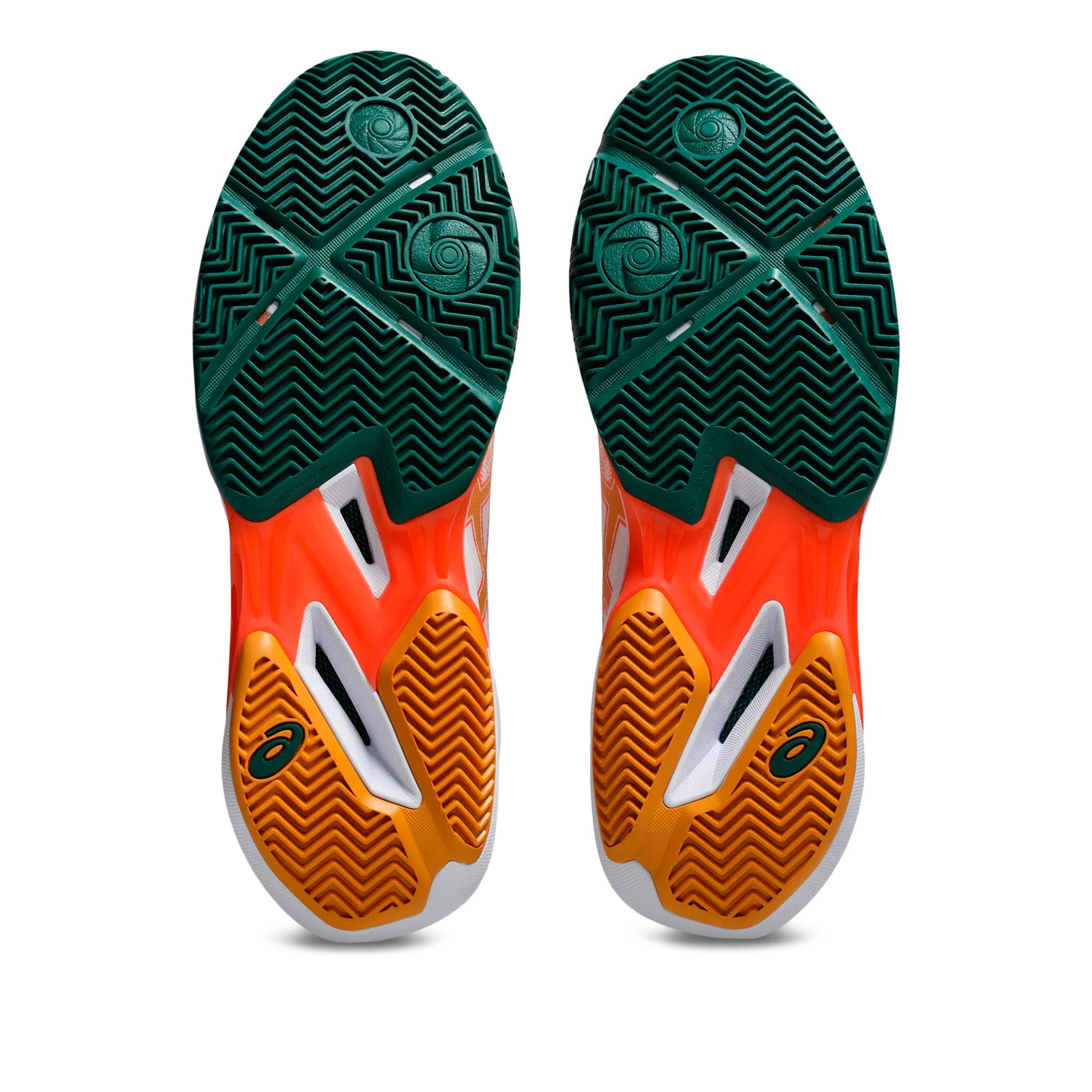 Sonicsmash FF Zapatilla de pádel Hombres - blanco, naranja neón - Image 4