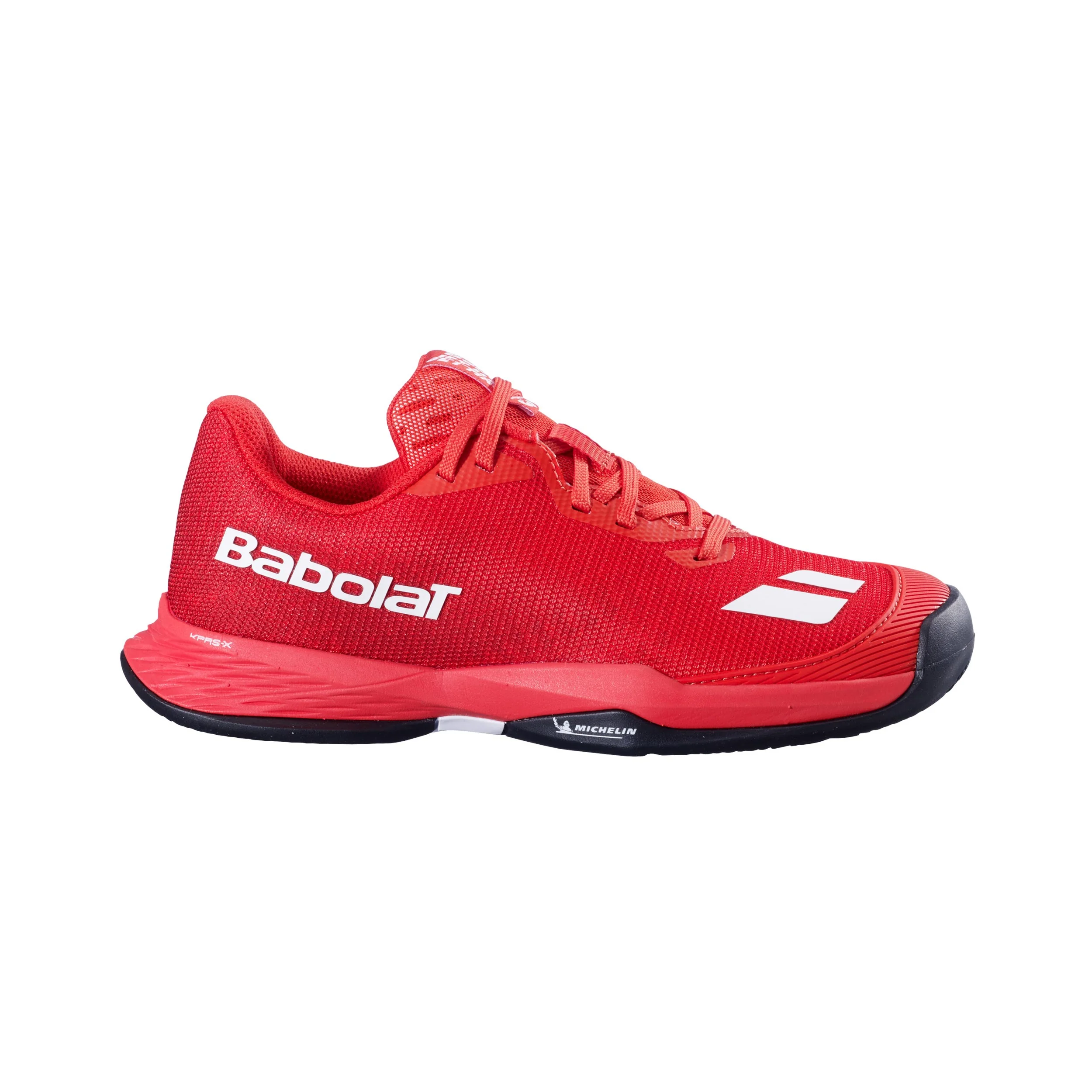 Jet Mach 3 Zapatilla tierra batida Niños - rojo, blanco