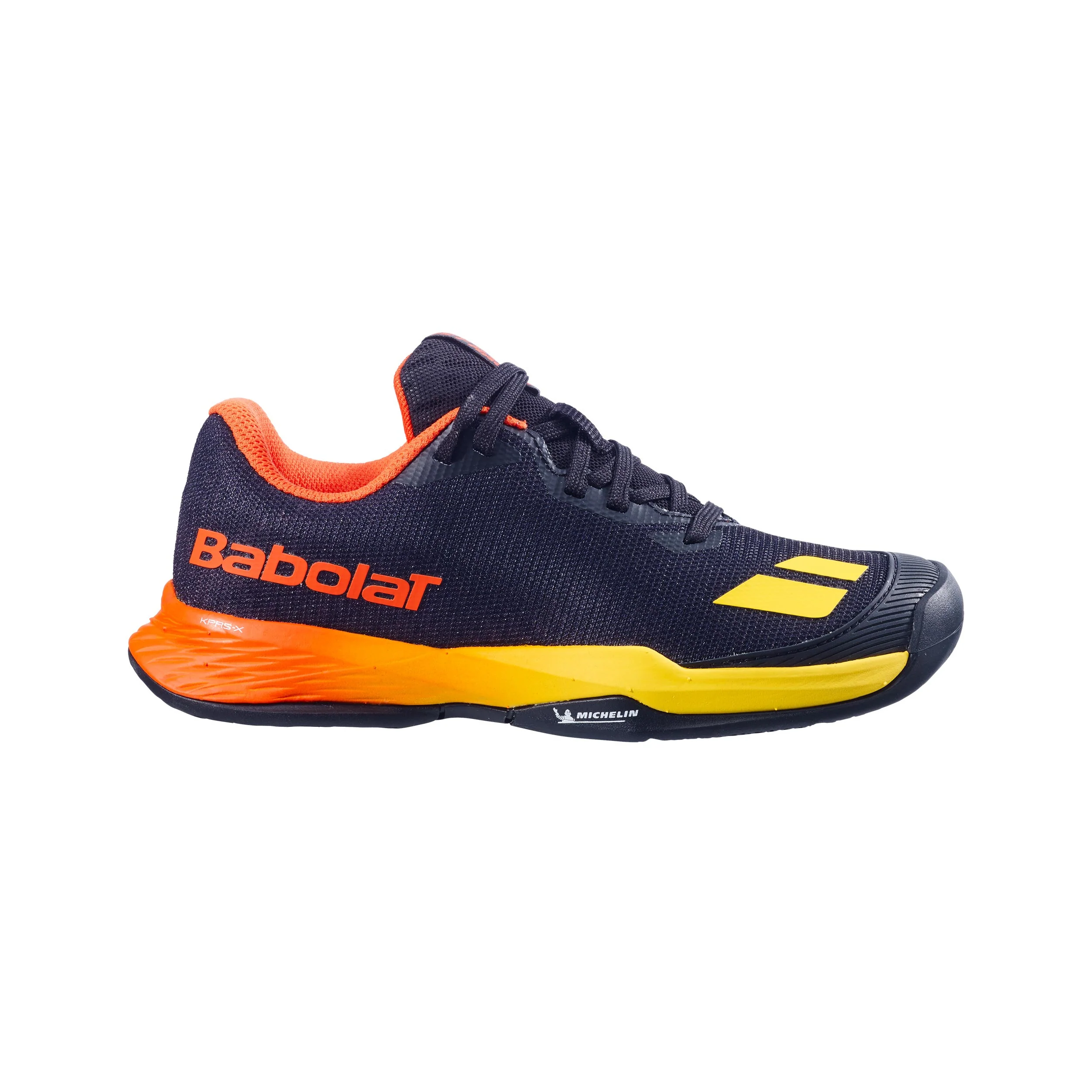 Jet Mach 3 Zapatilla todas las superficies Niños - negro, naranja