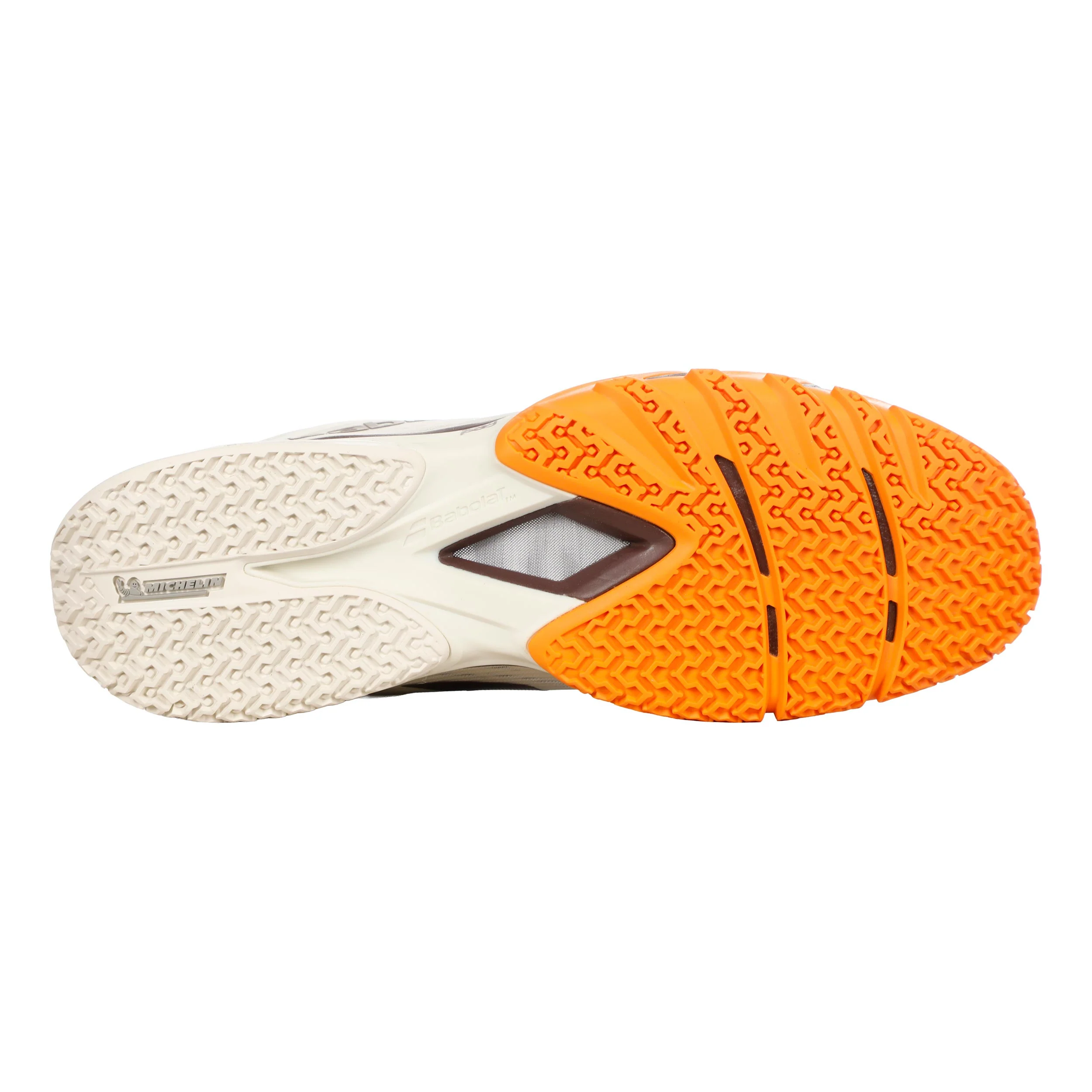 Jet Premura Zapatilla de pádel Hombres - crema, naranja - Image 4