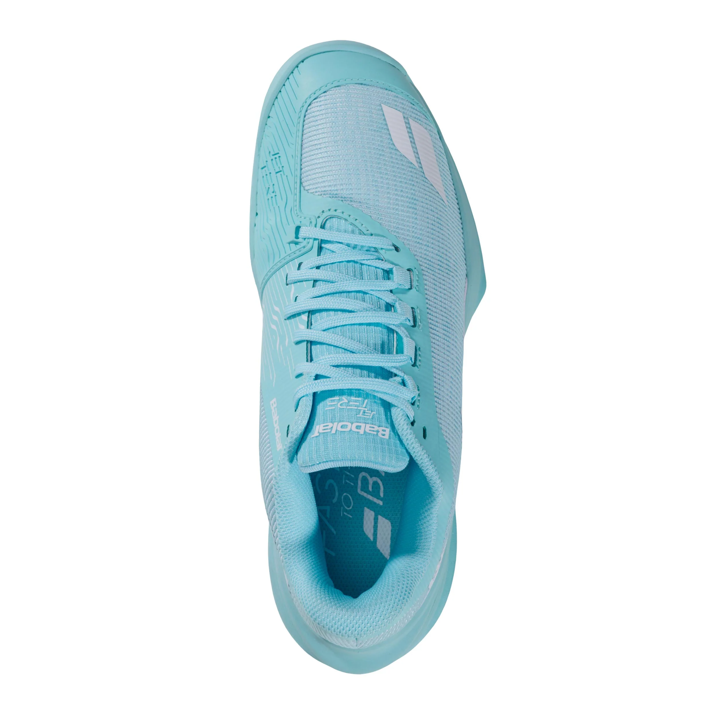 Jet Tere 2 Zapatilla tierra batida Mujeres - turquesa, blanco - Image 3