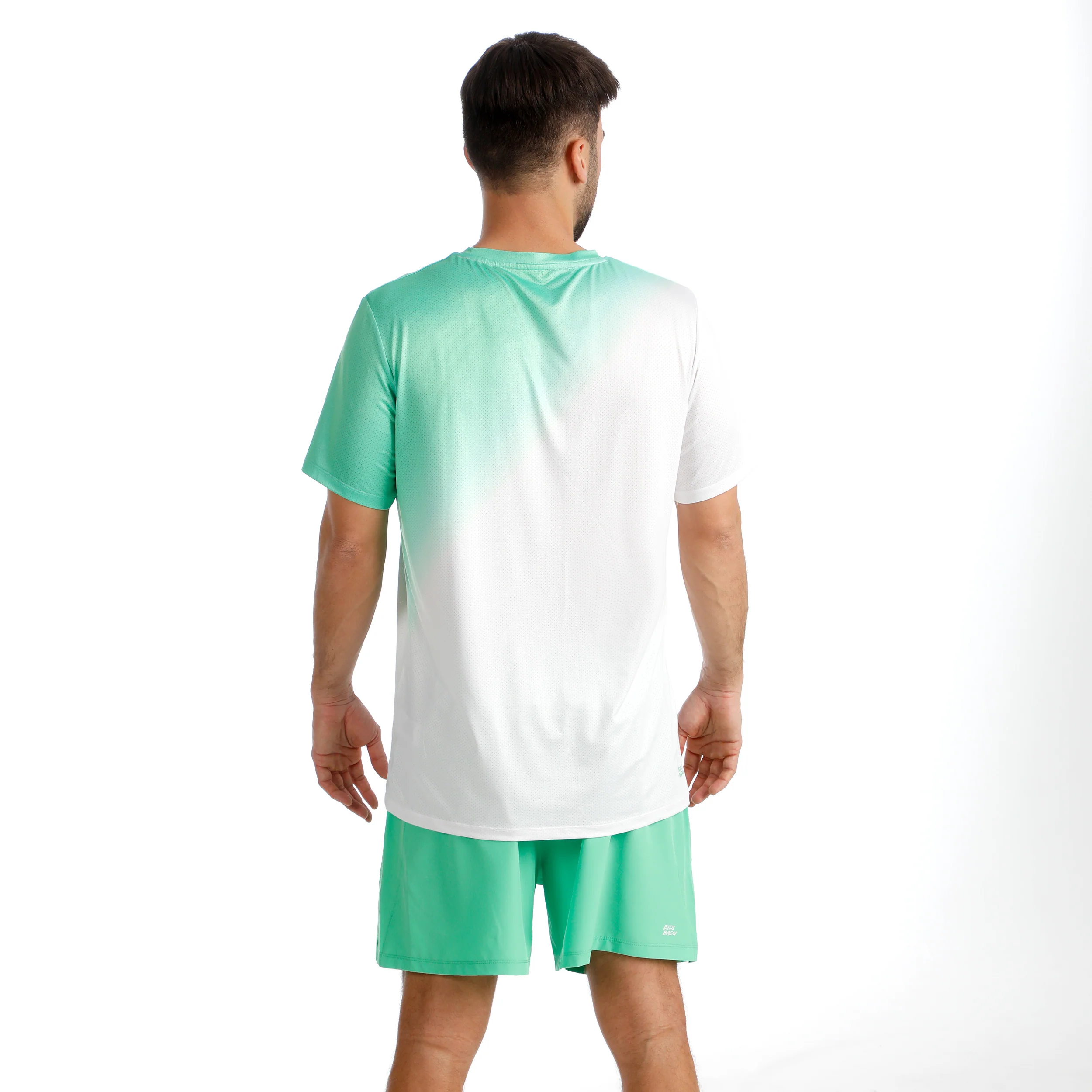 Crew 2.0 Camiseta de manga corta Hombres-verde, blanco - Image 2
