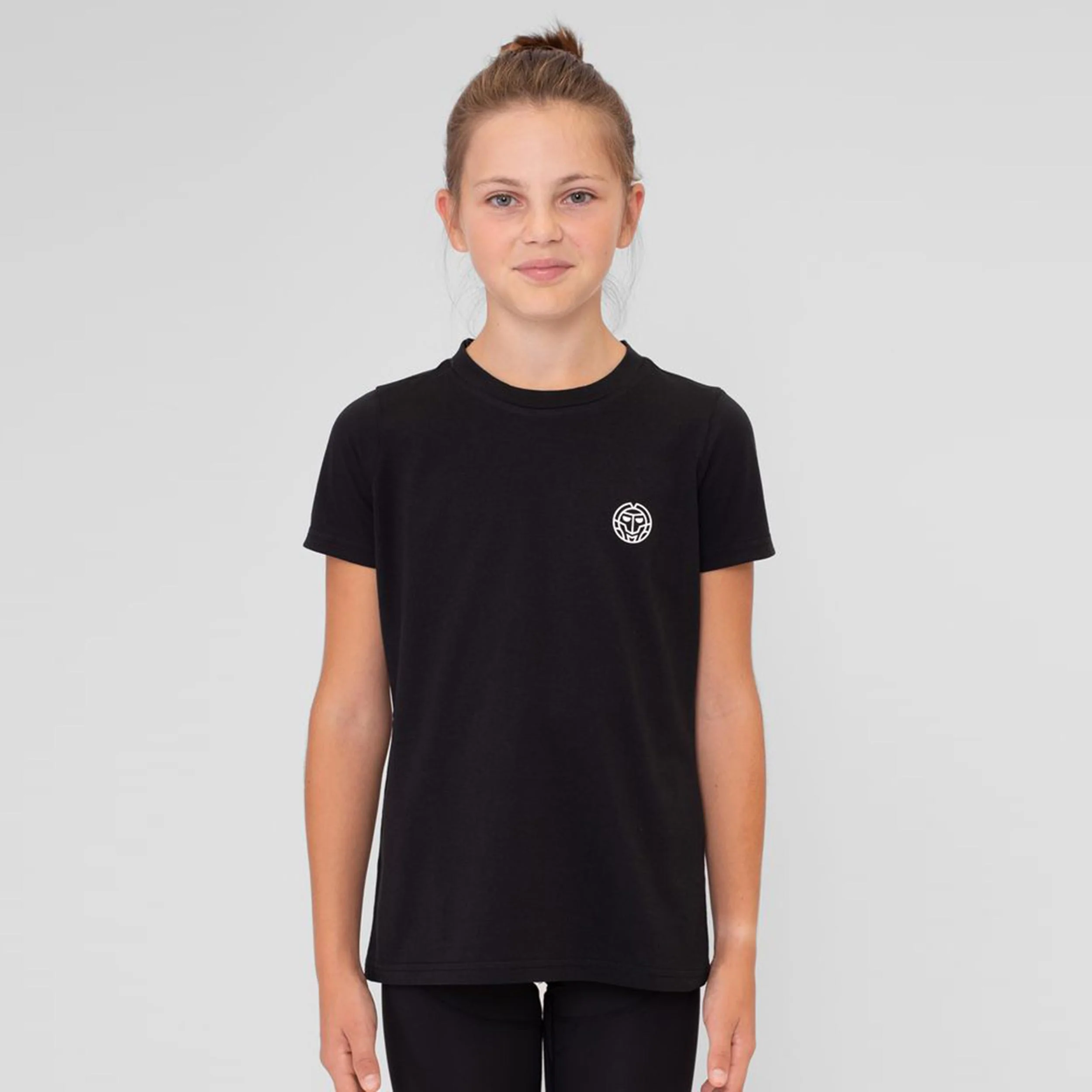 Crew Chill Camiseta De Manga Corta Chicas-Negro